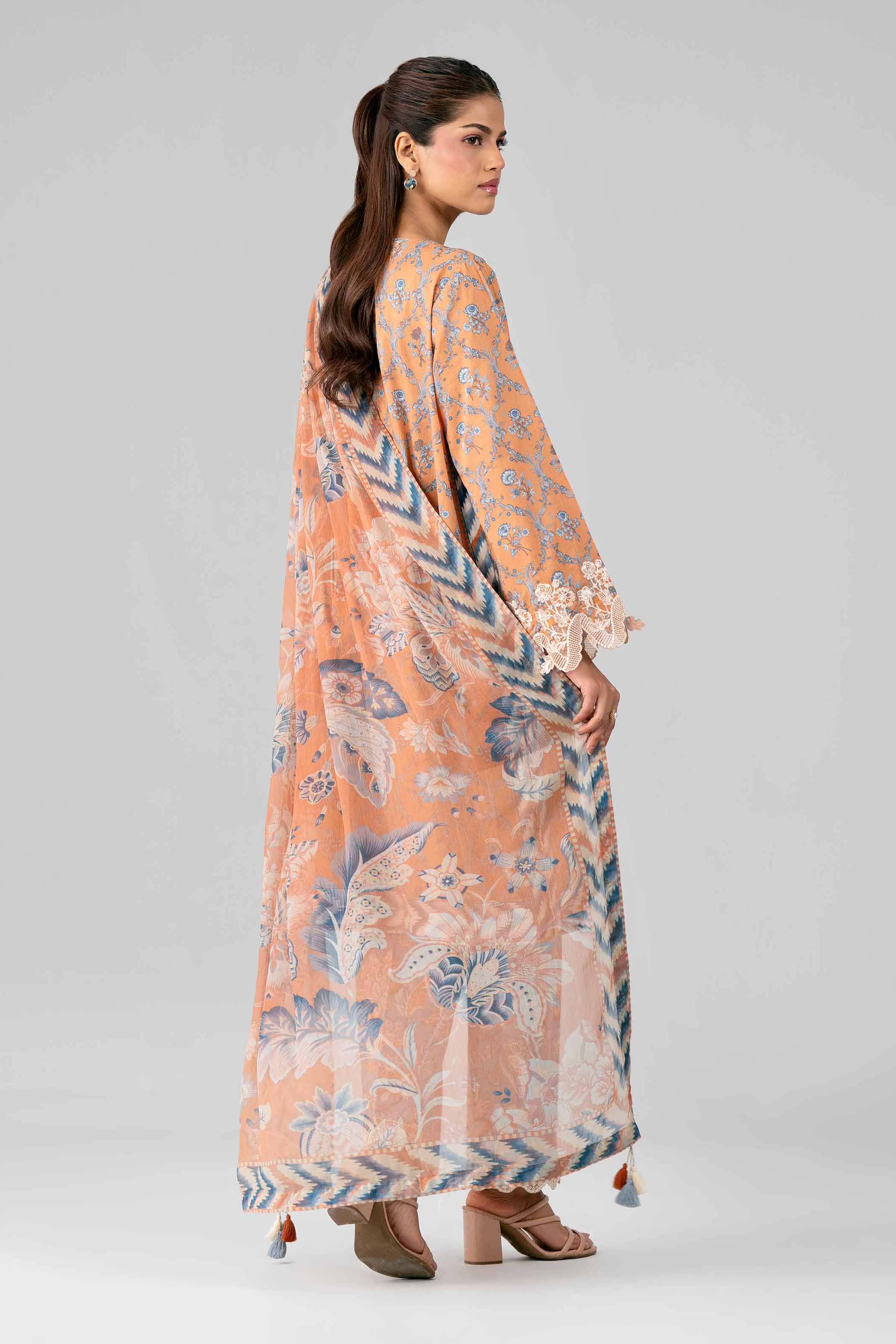 3 Piece - Digital Printed Embroidered Suit - 42601914 for Women - Unstitched Collection | Nishat | Shop Online