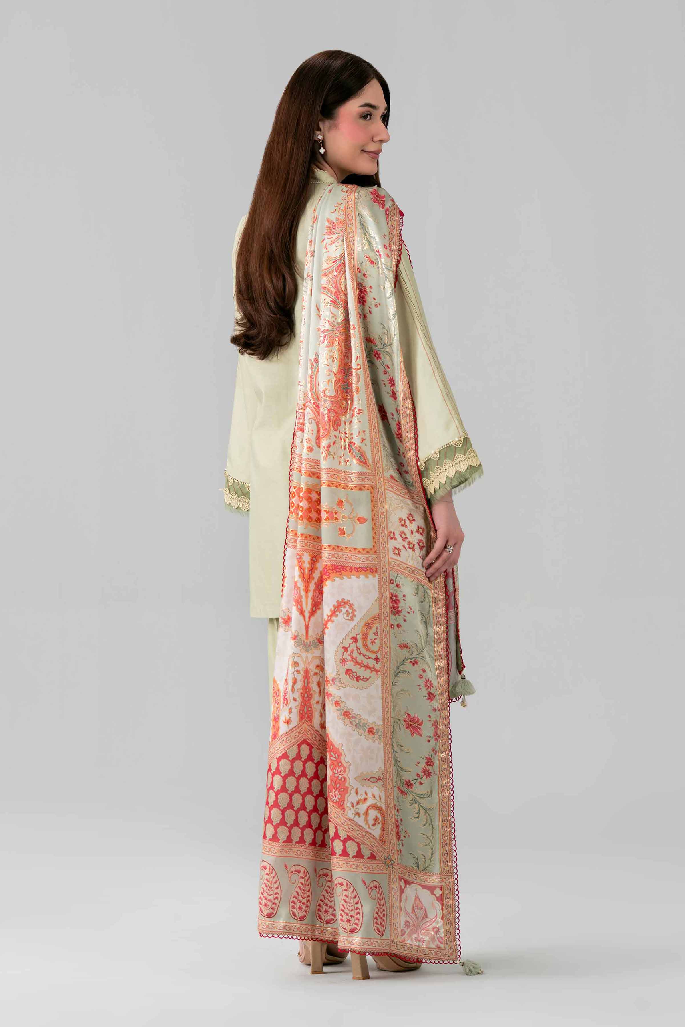 3 Piece - Digital Printed Embroidered Suit - 42601921 for Women - Unstitched Collection | Nishat | Shop Online