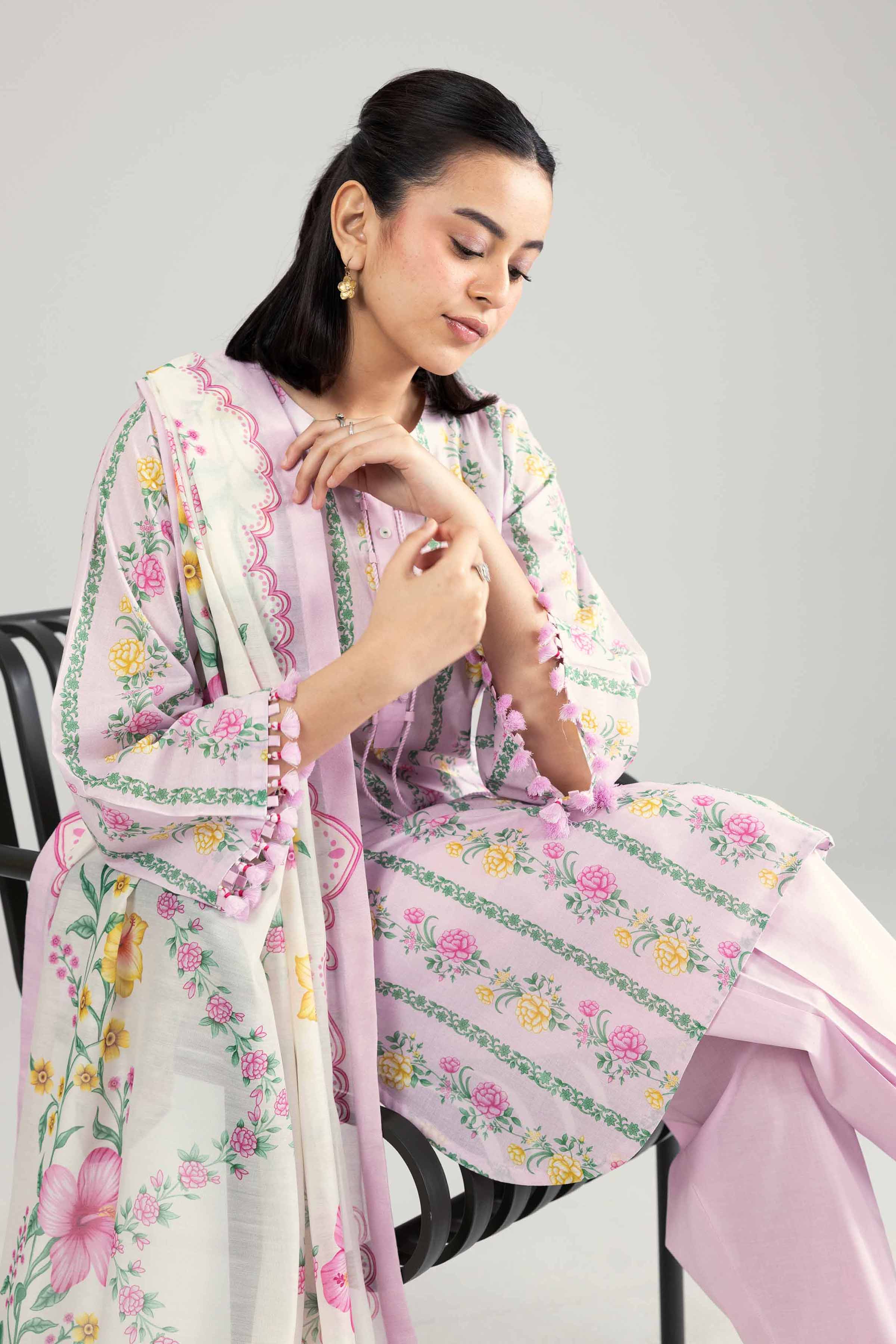 2 Piece - Printed Suit - 42601928 for Women - Unstitched Collection | Nishat | Shop Online