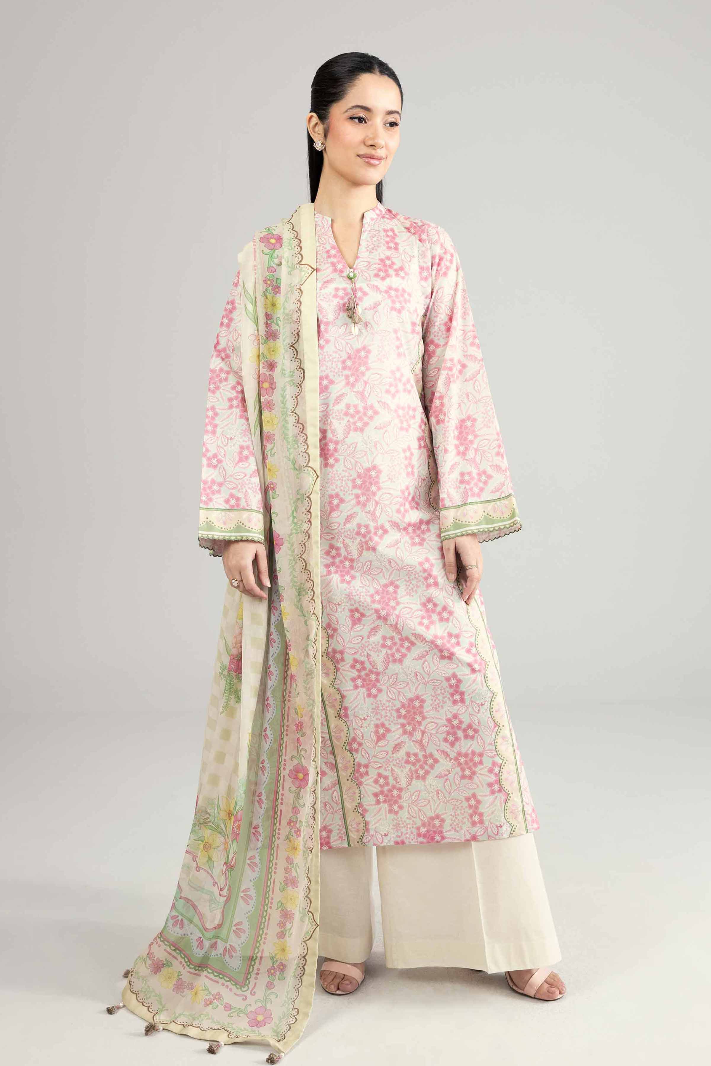 2 Piece - Printed Suit - 42601929 for Women - Unstitched Collection | Nishat | Shop Online