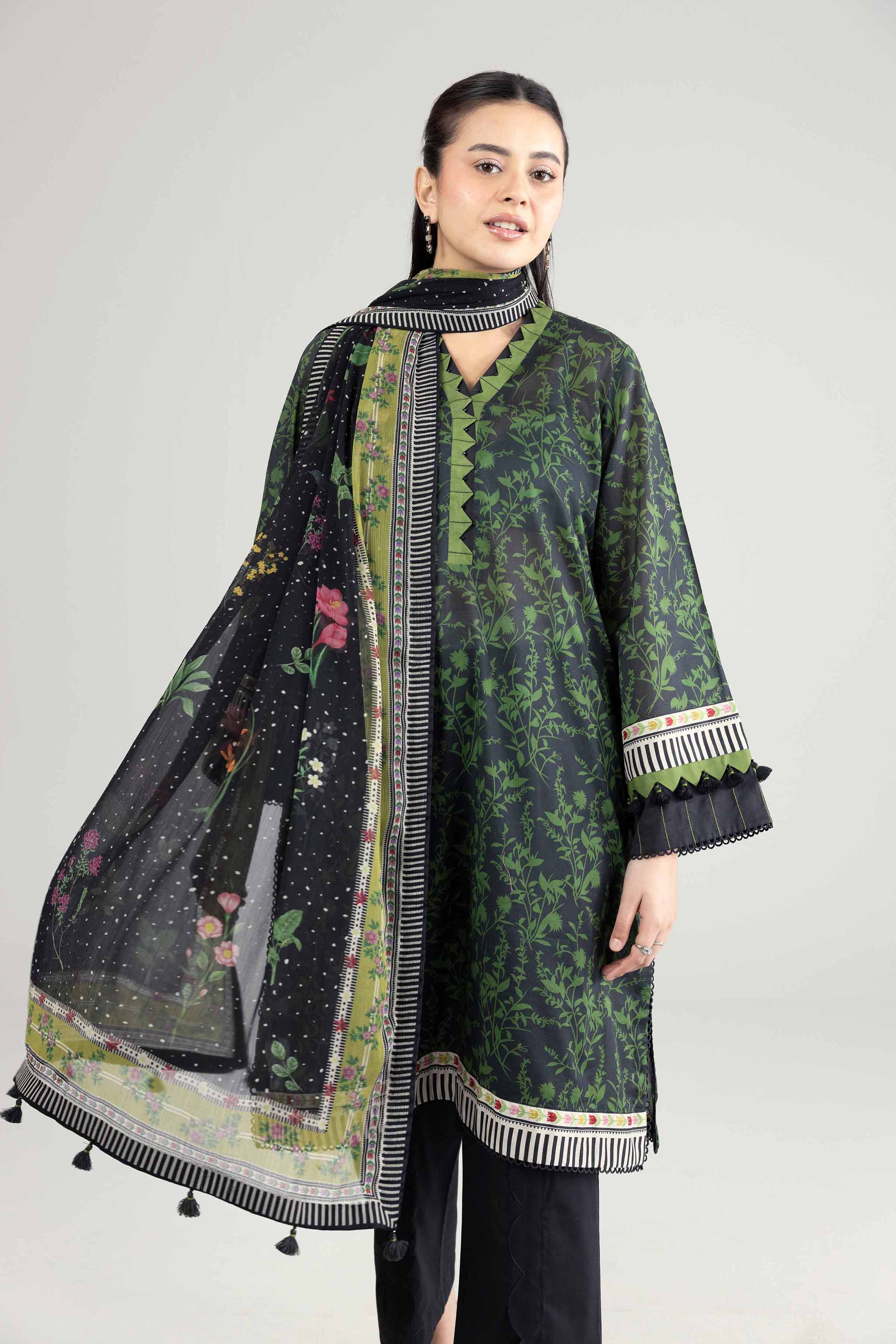 2 Piece - Printed Suit - 42601931 for Women - Unstitched Collection | Nishat | Shop Online