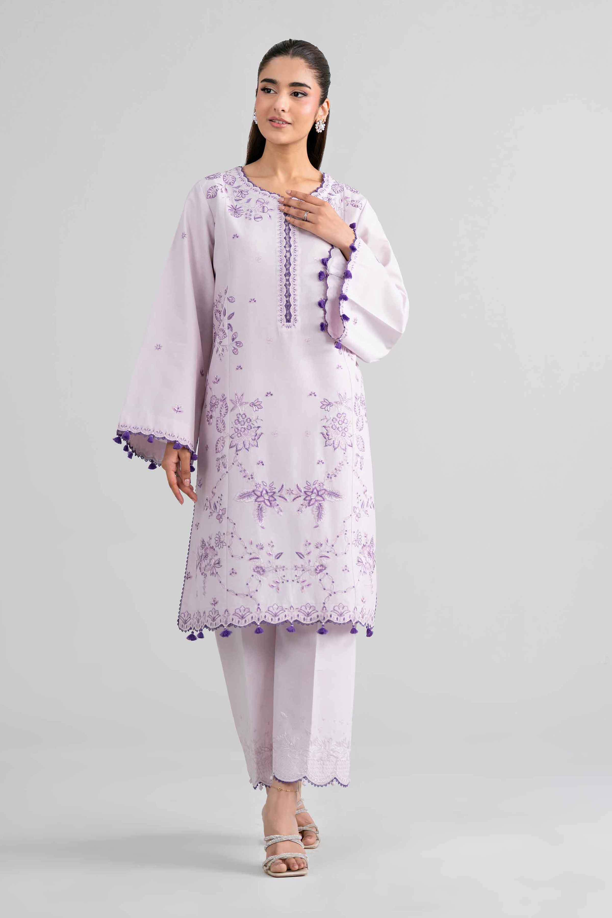 2 Piece - Embroidered Suit - 42601935 for Women - Unstitched Collection | Nishat | Shop Online