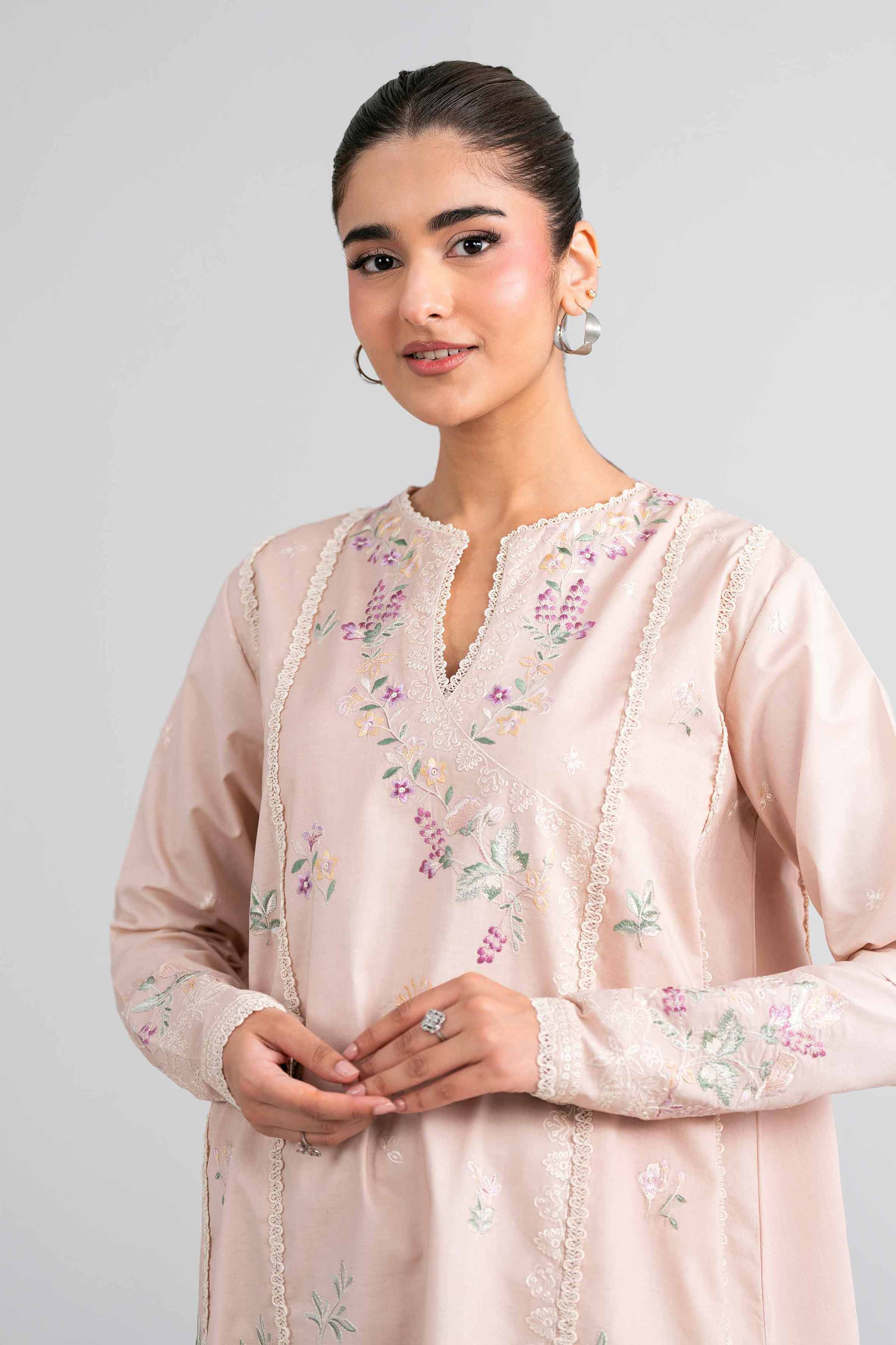 2 Piece - Embroidered Suit - 42601936 for Women - Unstitched Collection | Nishat | Shop Online