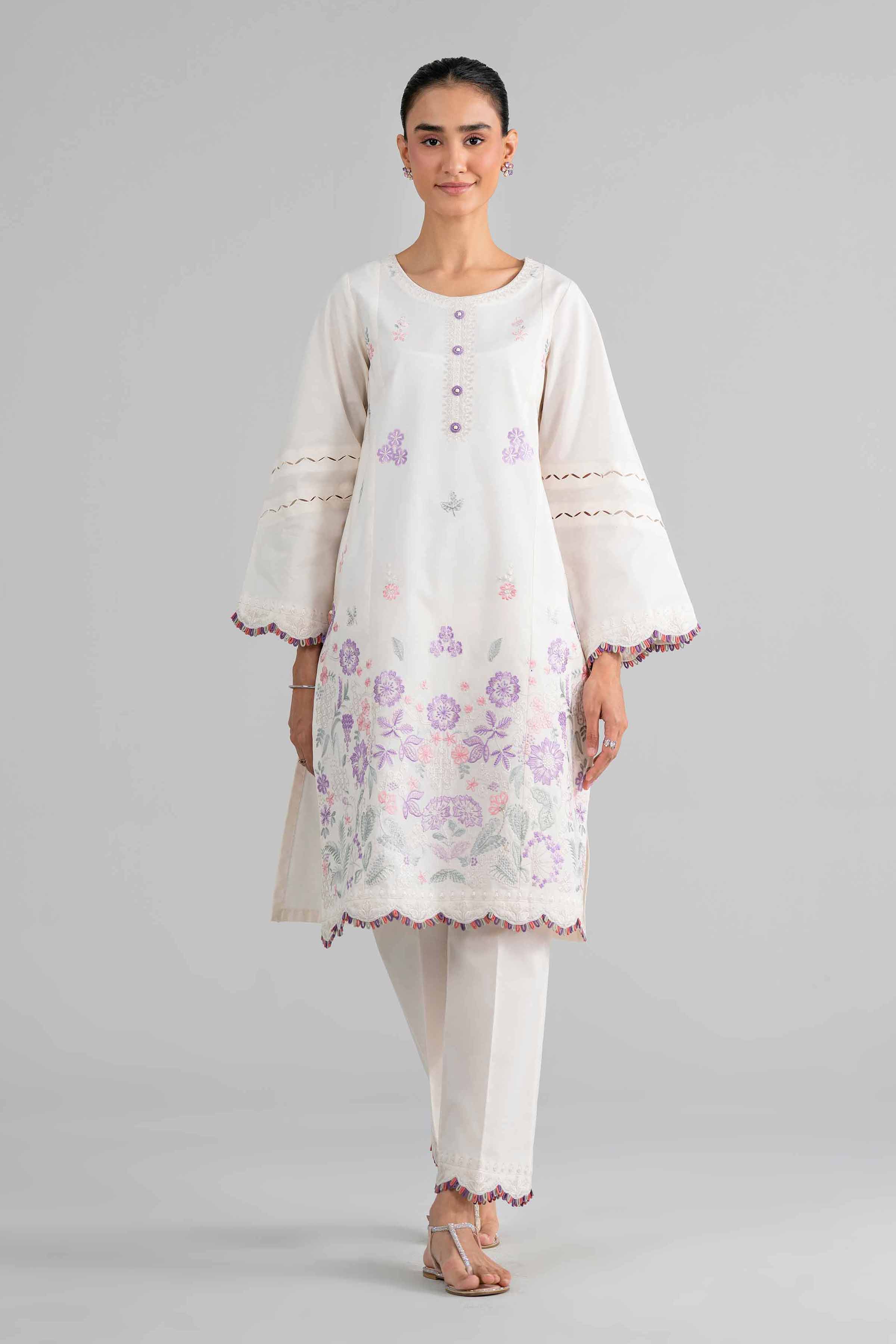 2 Piece - Embroidered Suit - 42601938 for Women - Unstitched Collection | Nishat | Shop Online