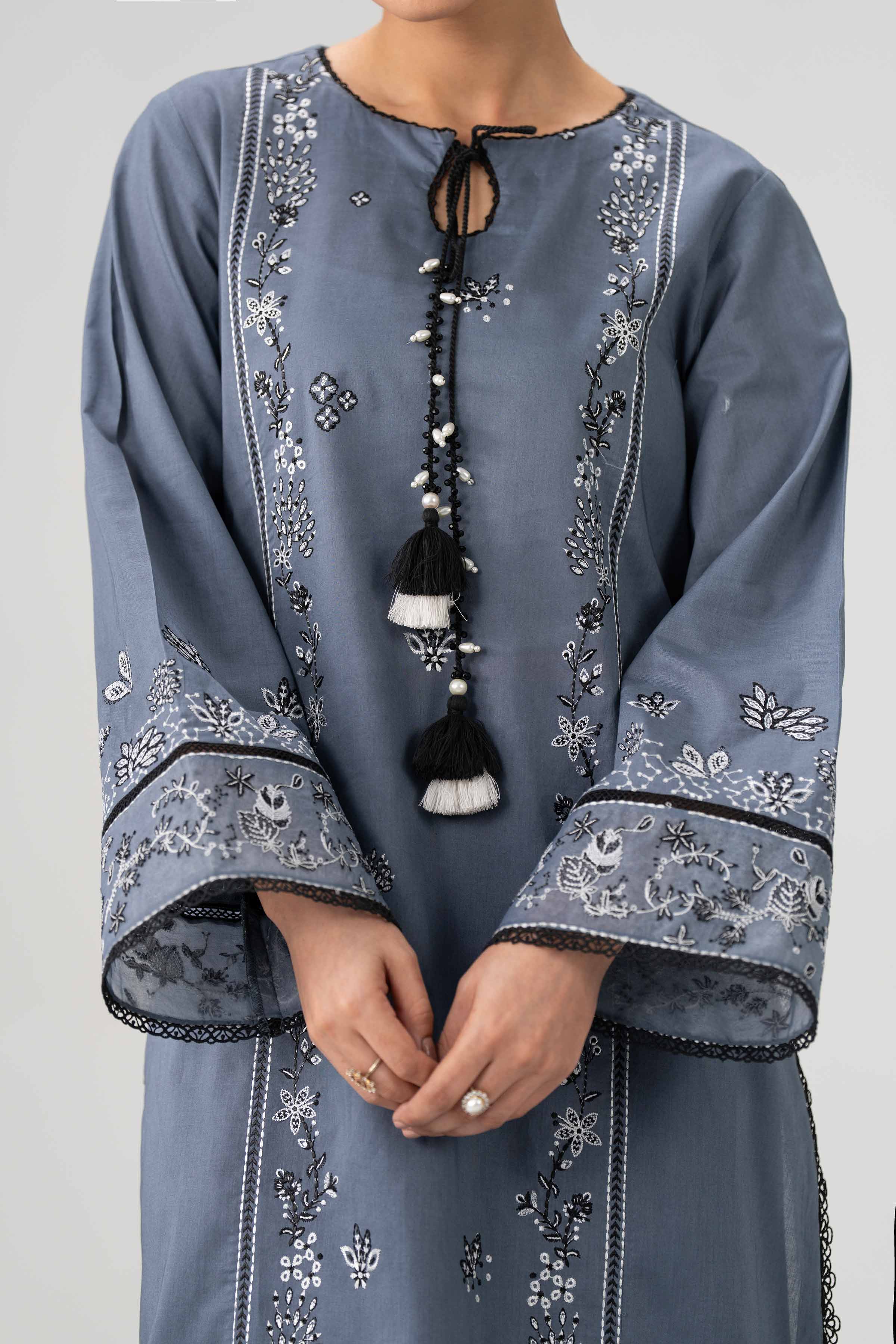 2 Piece - Embroidered Suit - 42601940 for Women - Unstitched Collection | Nishat | Shop Online