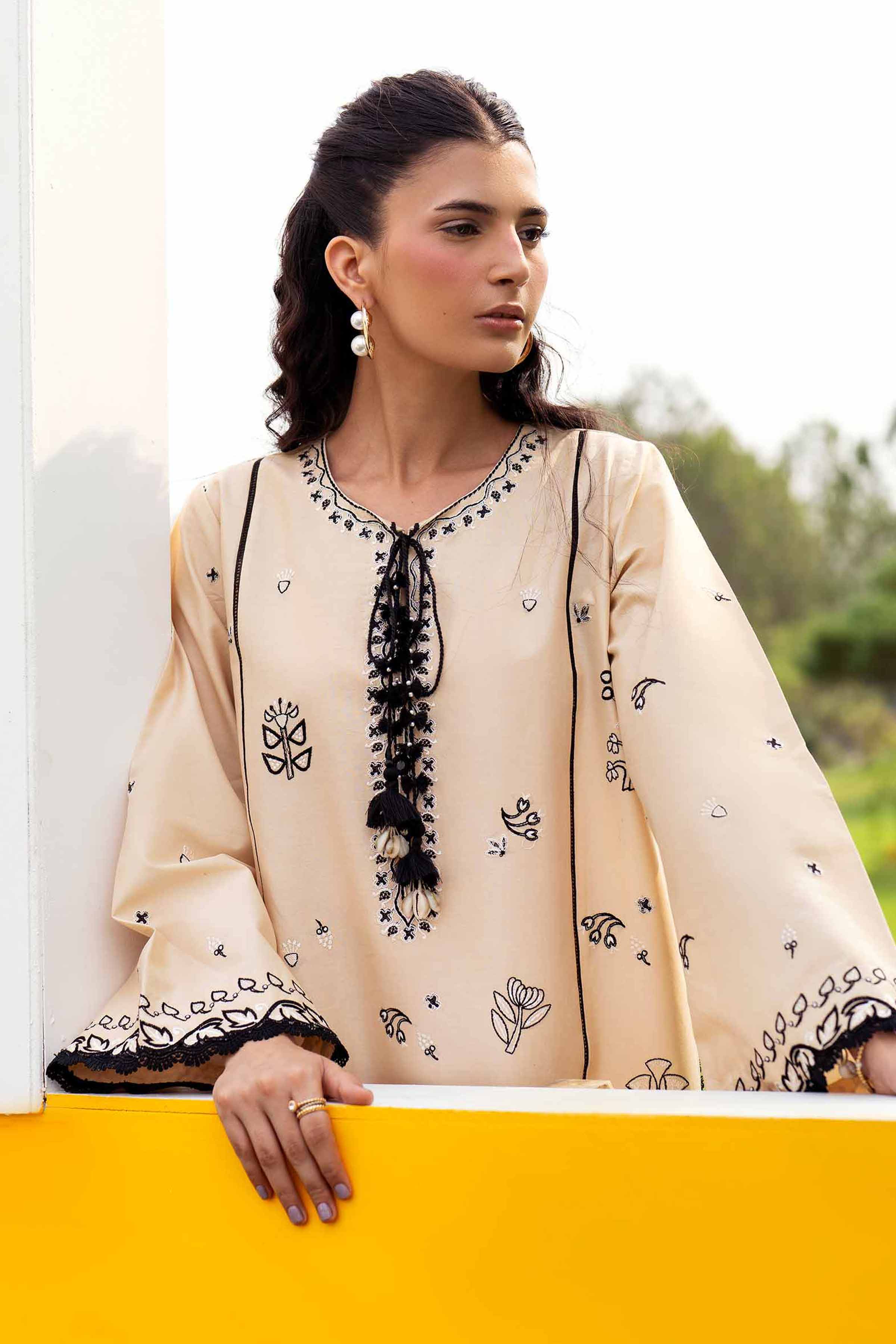 2 Piece - Embroidered Suit - 42601941 for Women - Unstitched Collection | Nishat | Shop Online