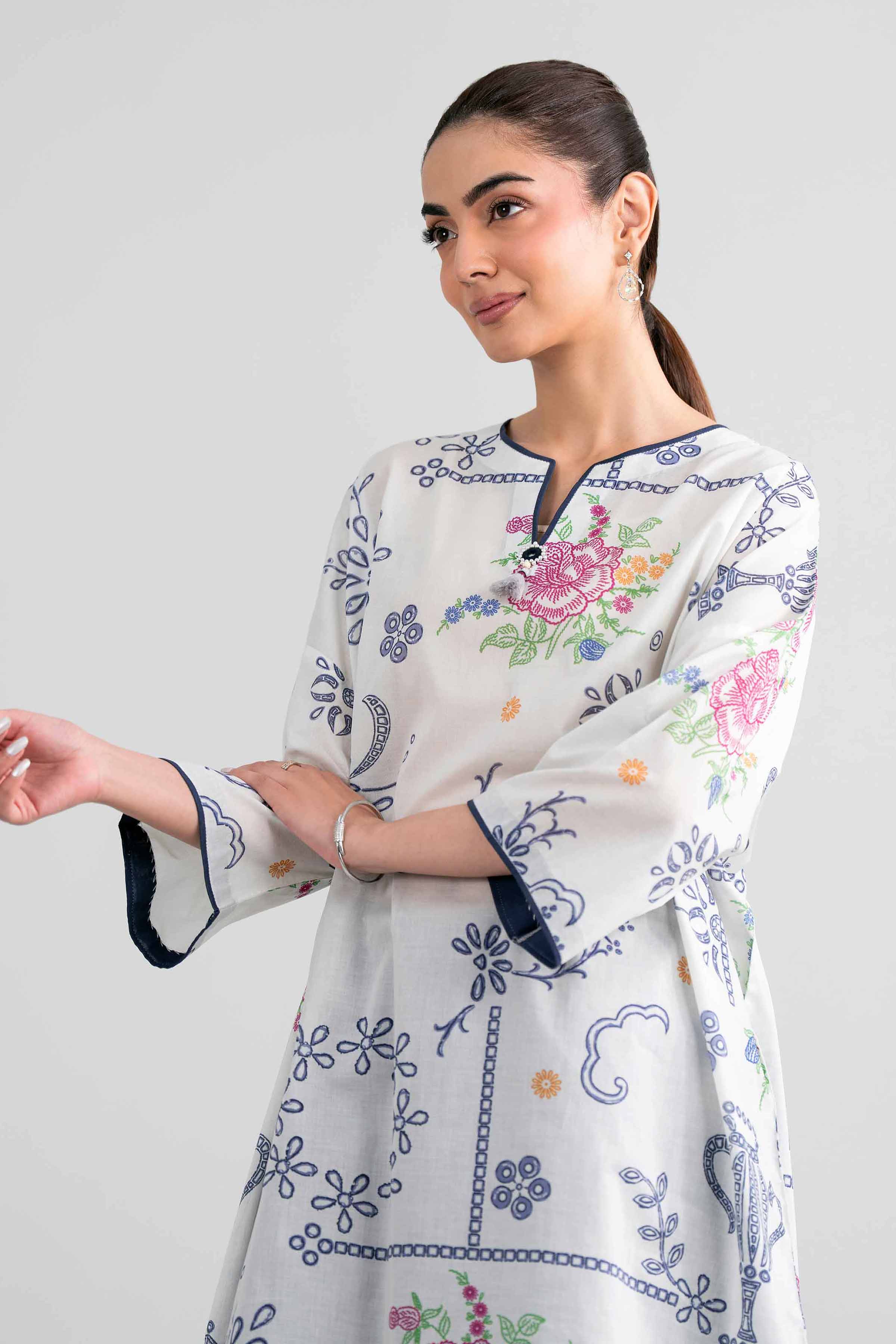 2 Piece - Printed Suit - 42601944 for Women - Unstitched Collection | Nishat | Shop Online
