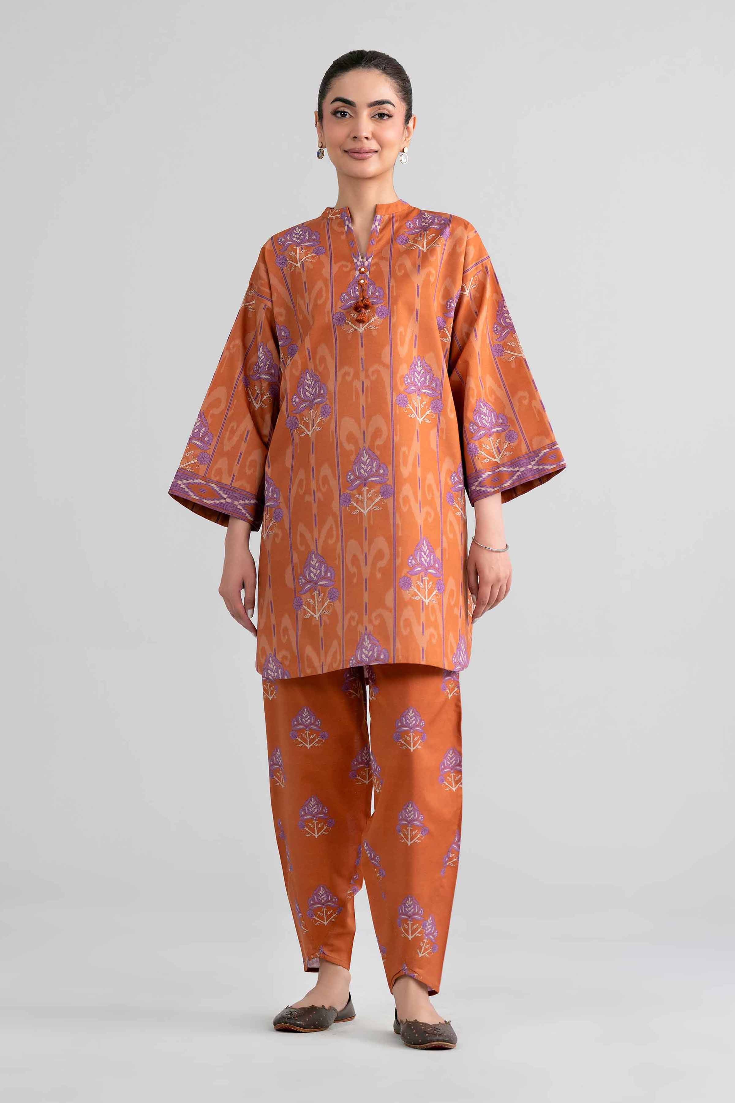 2 Piece - Printed Suit - 42601955 for Women - Unstitched Collection | Nishat | Shop Online