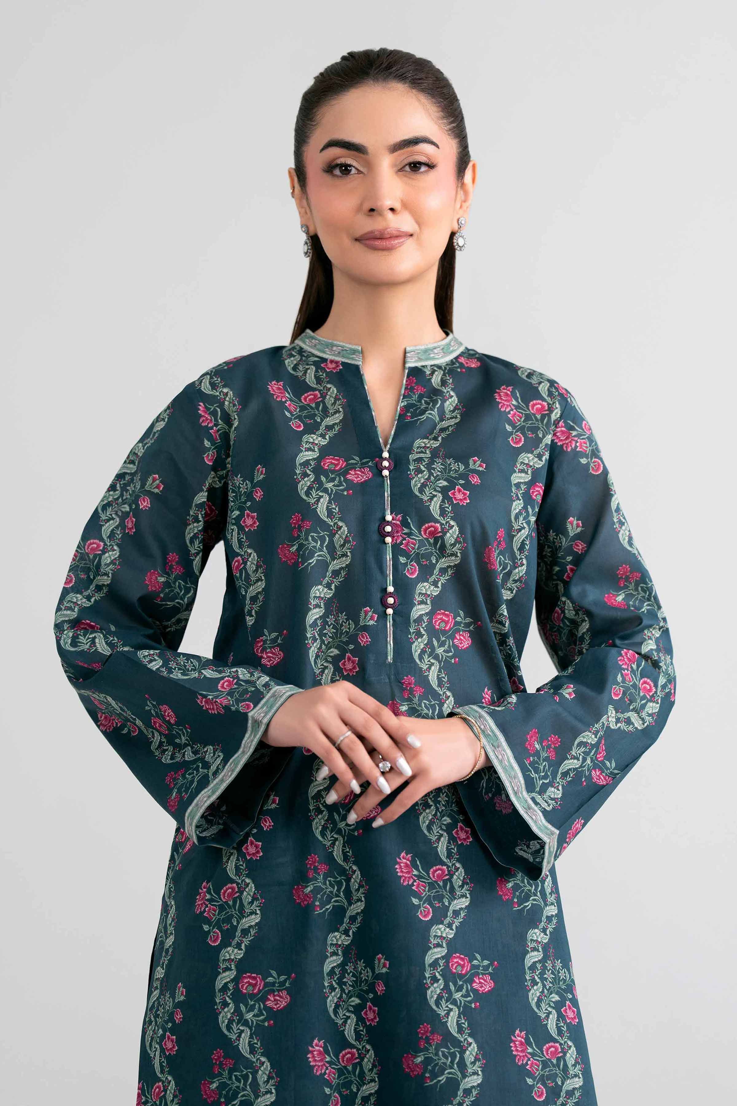 2 Piece - Printed Suit - 42601959 for Women - Unstitched Collection | Nishat | Shop Online