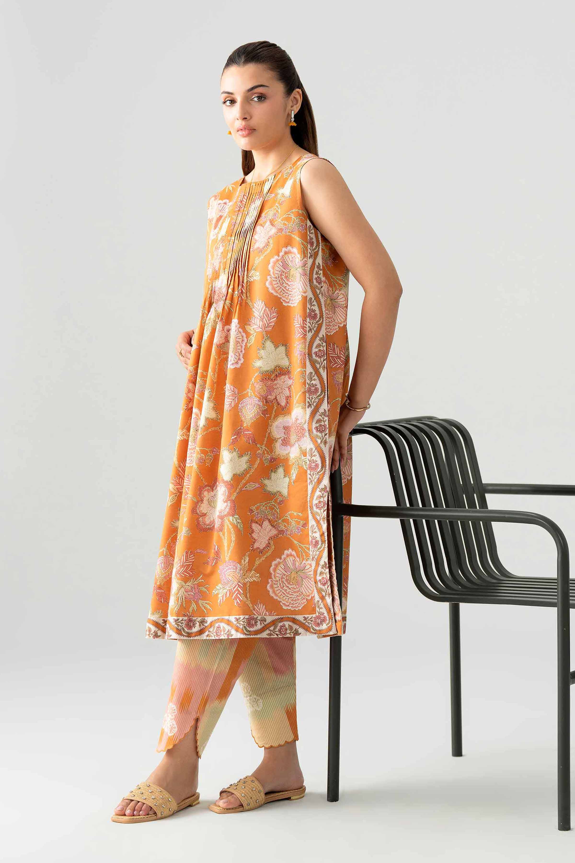 2 Piece - Printed Suit - 42601960 for Women - Unstitched Collection | Nishat | Shop Online