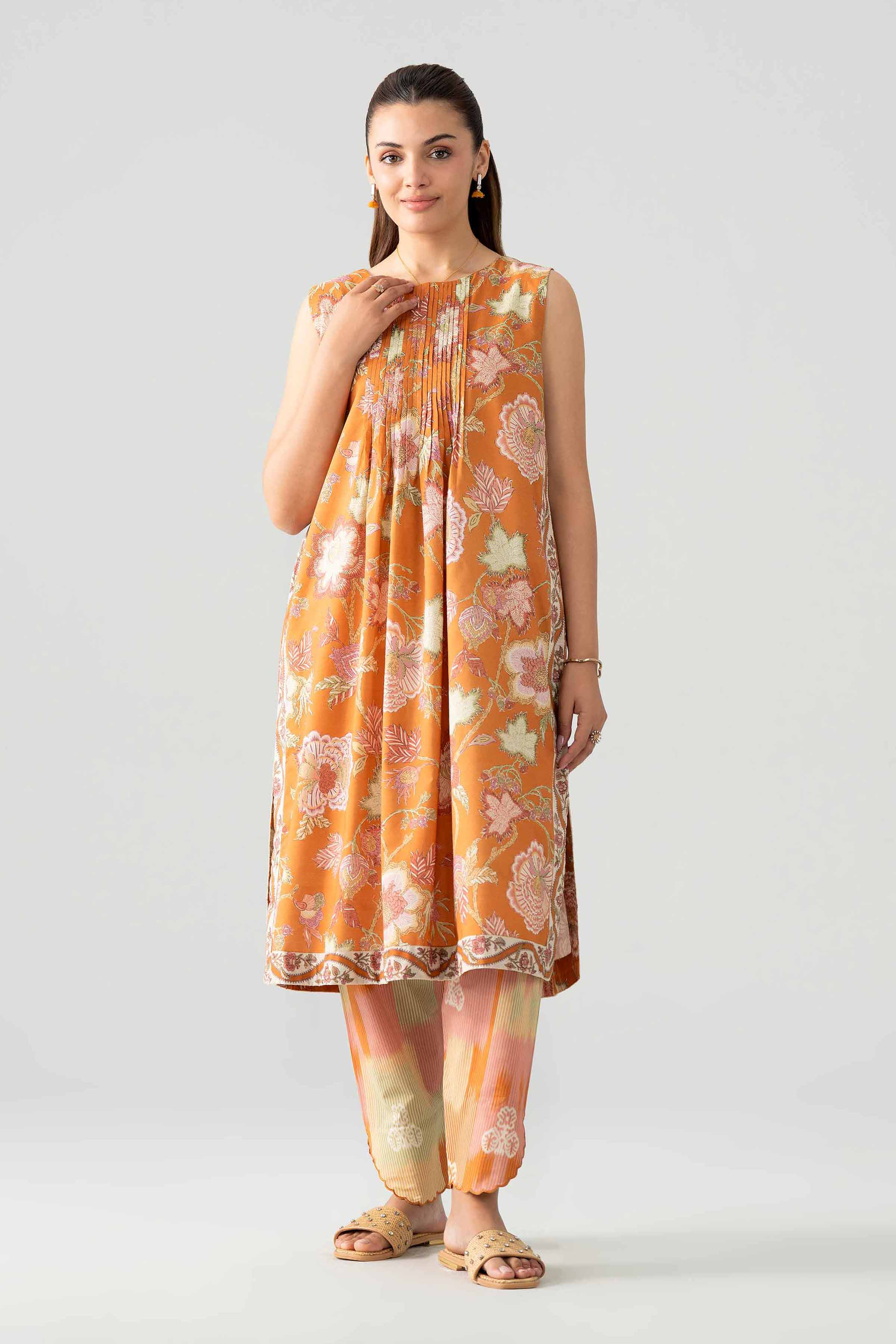 2 Piece - Printed Suit - 42601960 for Women - Unstitched Collection | Nishat | Shop Online