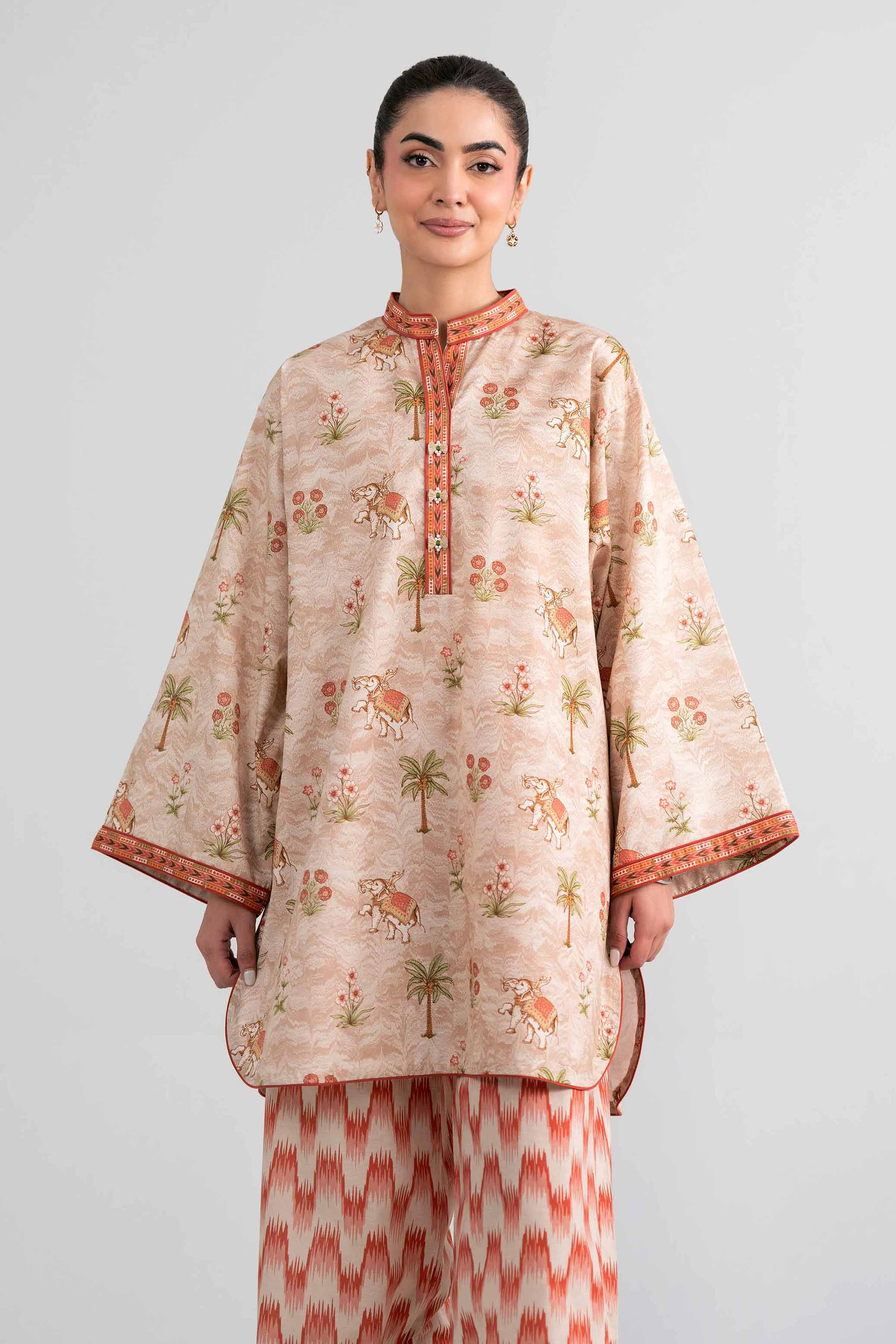 2 Piece - Printed Suit - 42601961 for Women - Unstitched Collection | Nishat | Shop Online