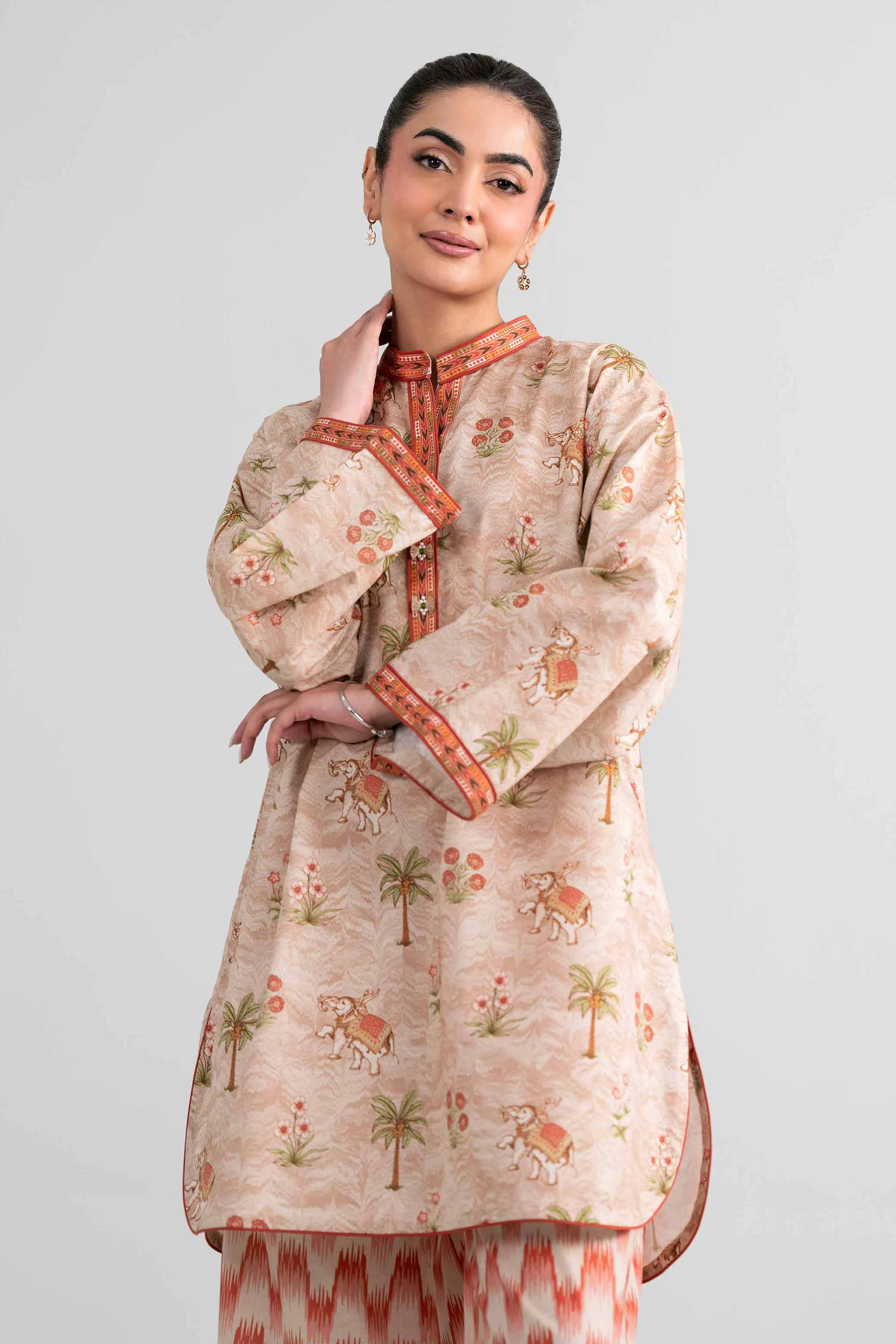 2 Piece - Printed Suit - 42601961 for Women - Unstitched Collection | Nishat | Shop Online