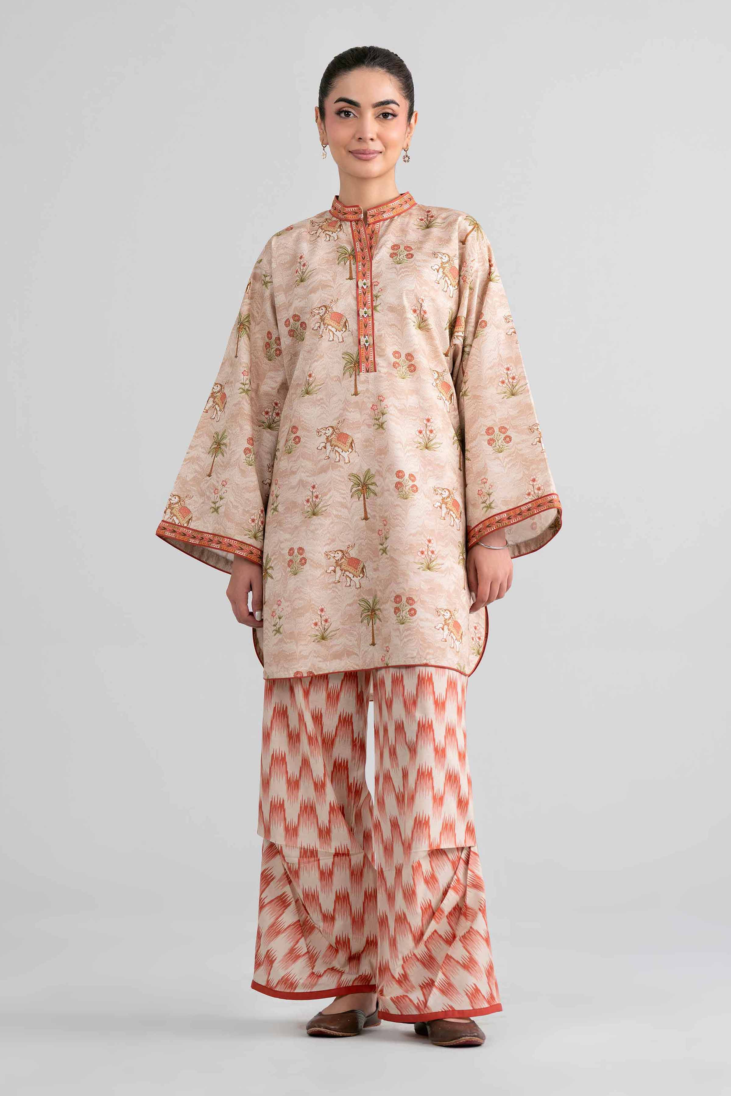 2 Piece - Printed Suit - 42601961 for Women - Unstitched Collection | Nishat | Shop Online