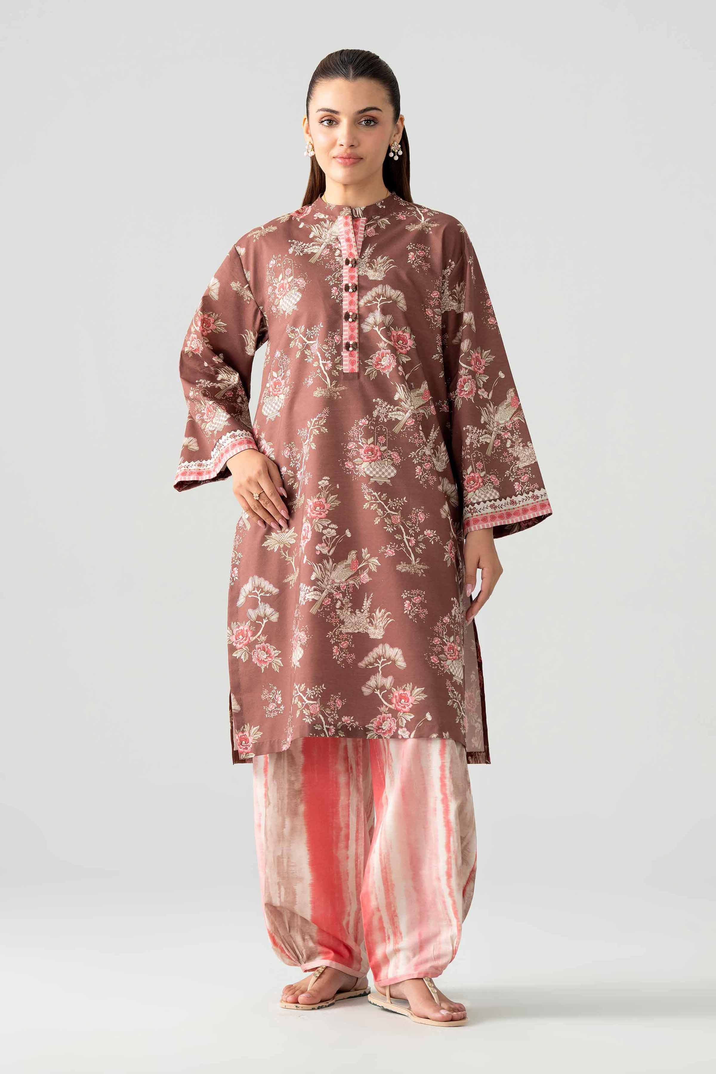 2 Piece - Printed Suit - 42601962 for Women - Unstitched Collection | Nishat | Shop Online