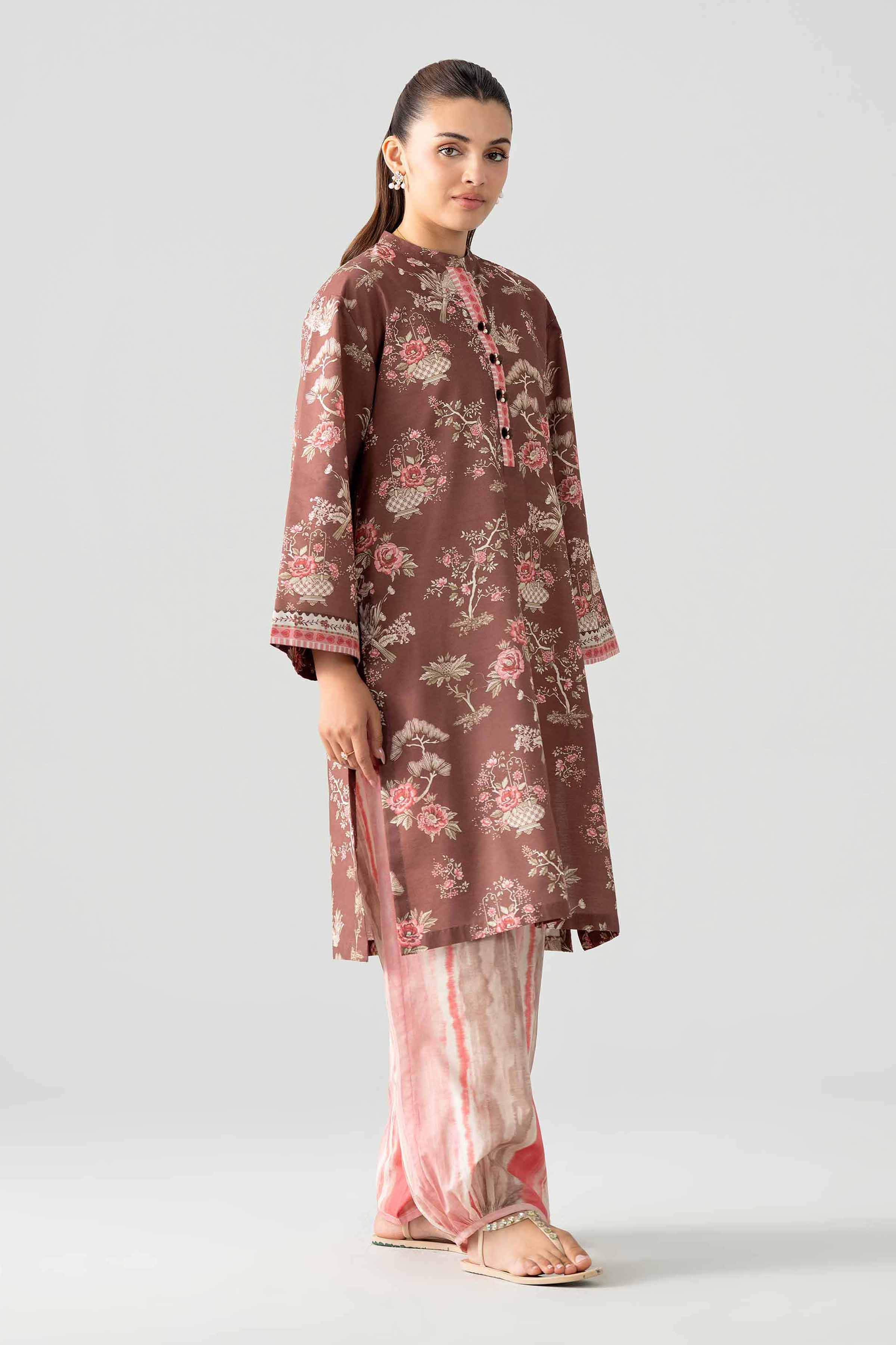 2 Piece - Printed Suit - 42601962 for Women - Unstitched Collection | Nishat | Shop Online