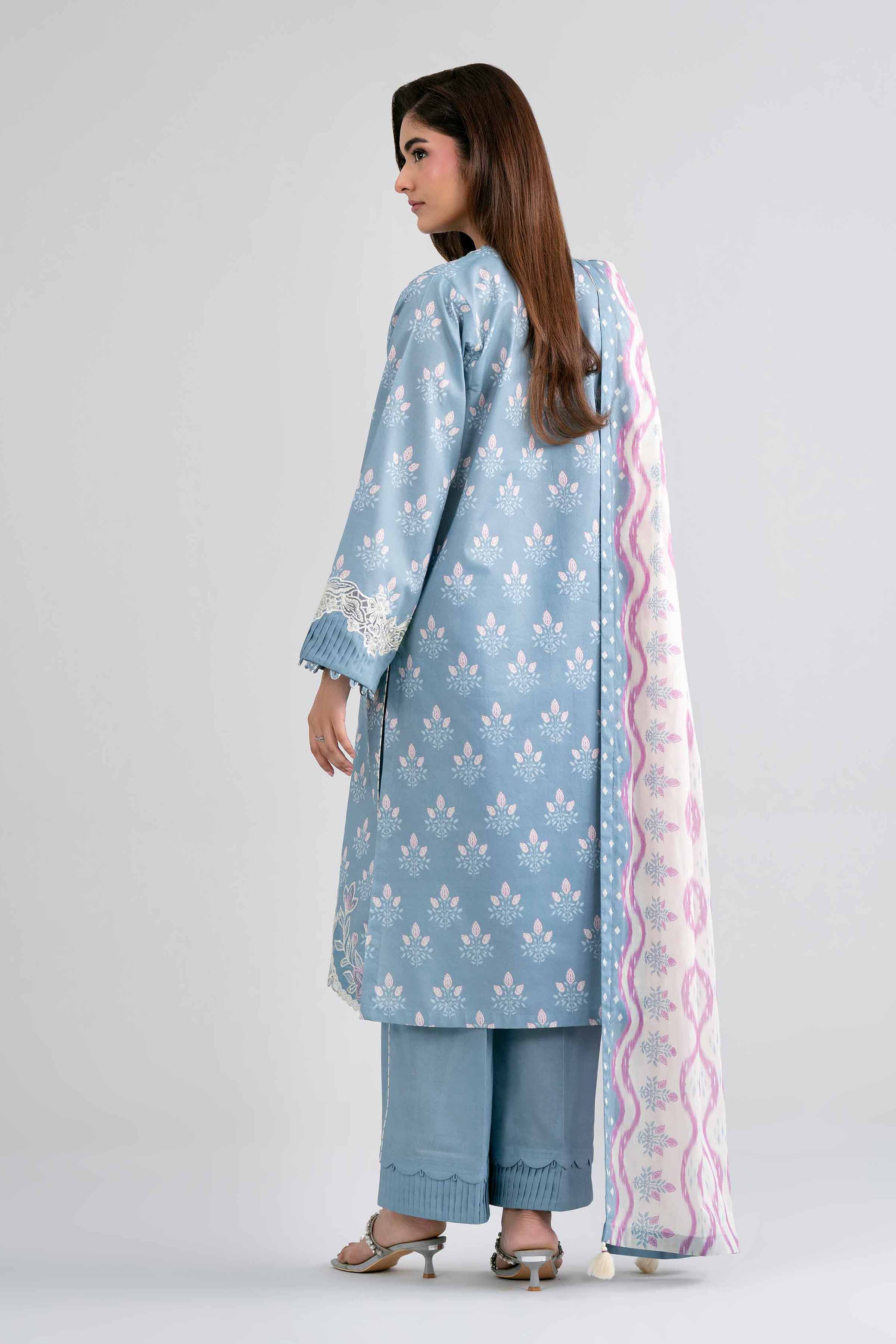 3 Piece - Printed Embroidered Suit - 42601964 for Women - Unstitched Collection | Nishat | Shop Online
