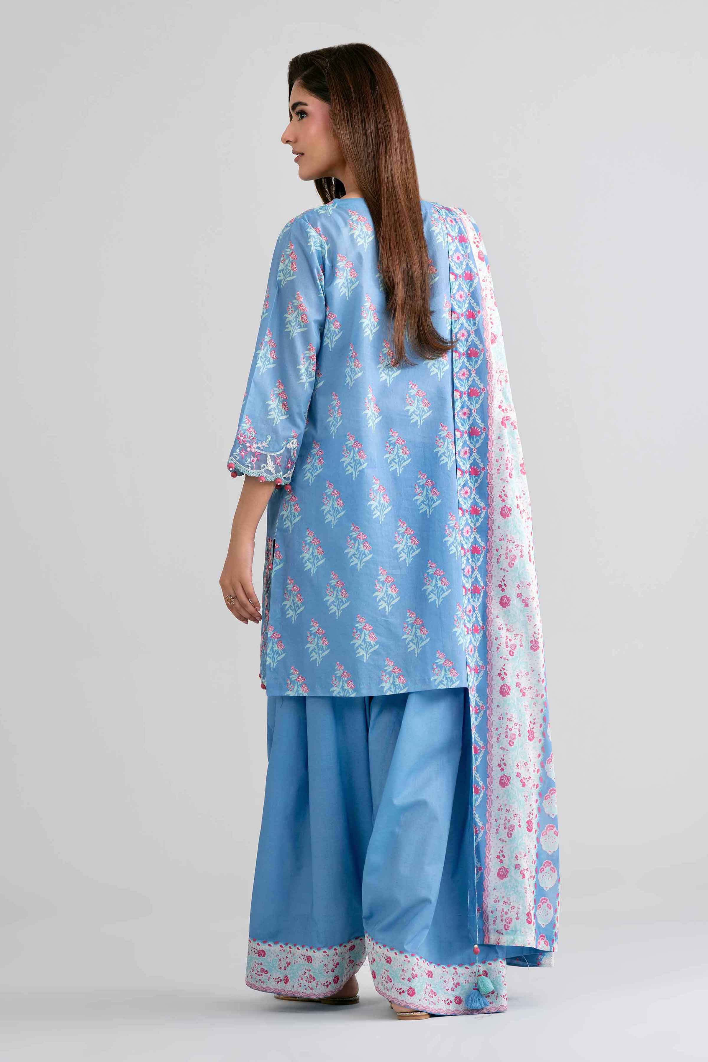 3 Piece - Printed Embroidered Suit - 42601966 for Women - Unstitched Collection | Nishat | Shop Online