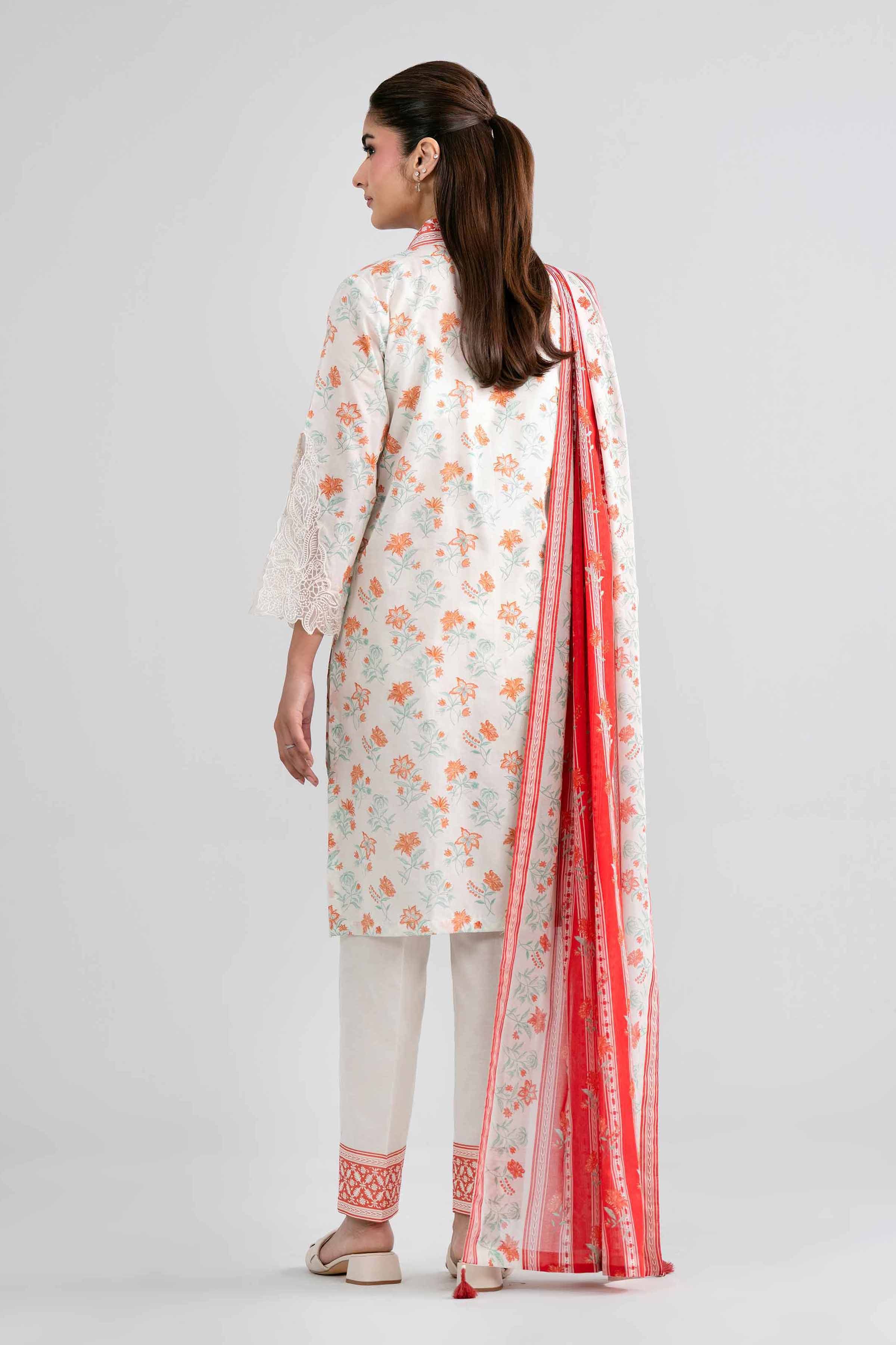 3 Piece - Printed Embroidered Suit - 42601967 for Women - Unstitched Collection | Nishat | Shop Online