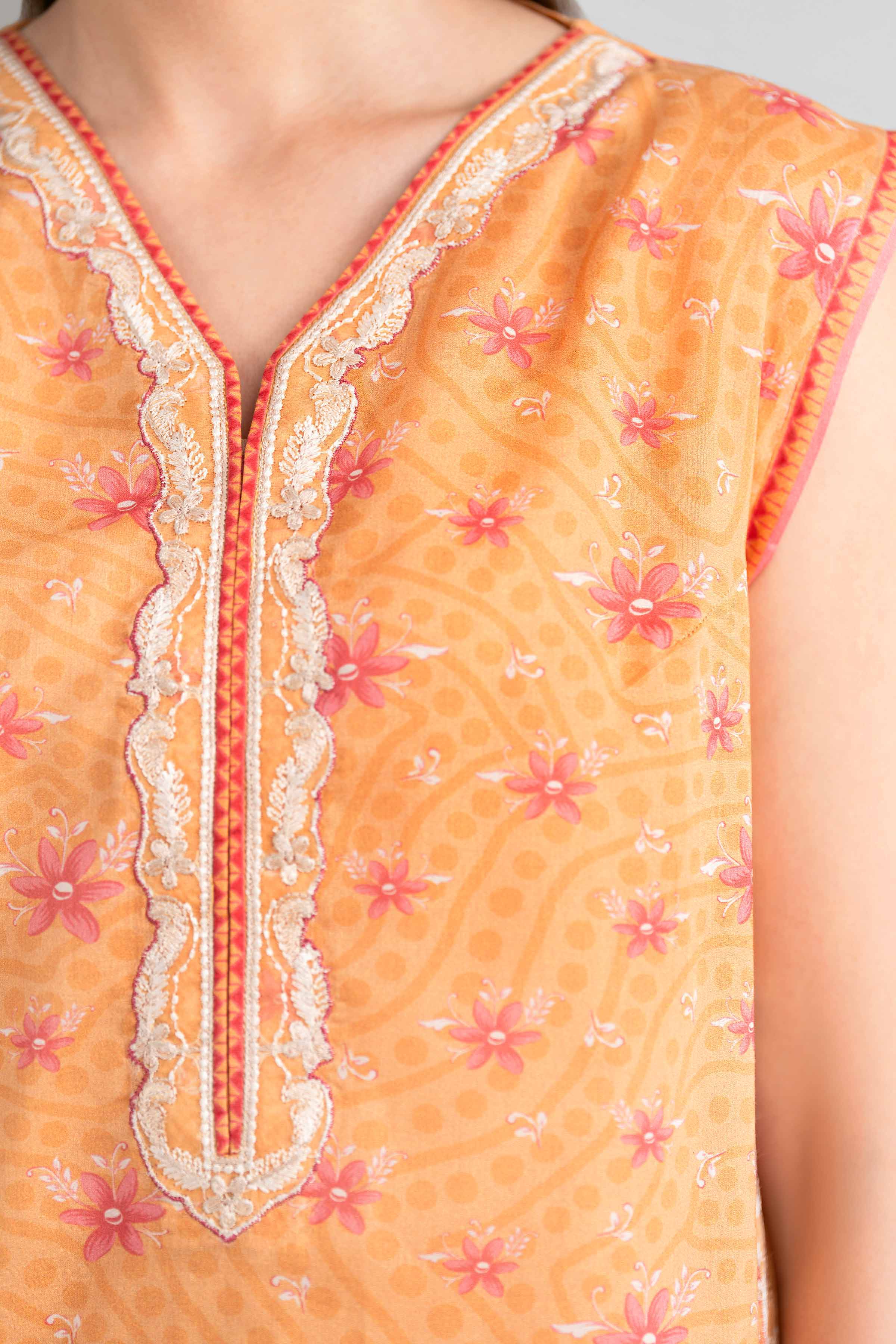 3 Piece - Printed Embroidered Suit - 42601970 for Women - Unstitched Collection | Nishat | Shop Online