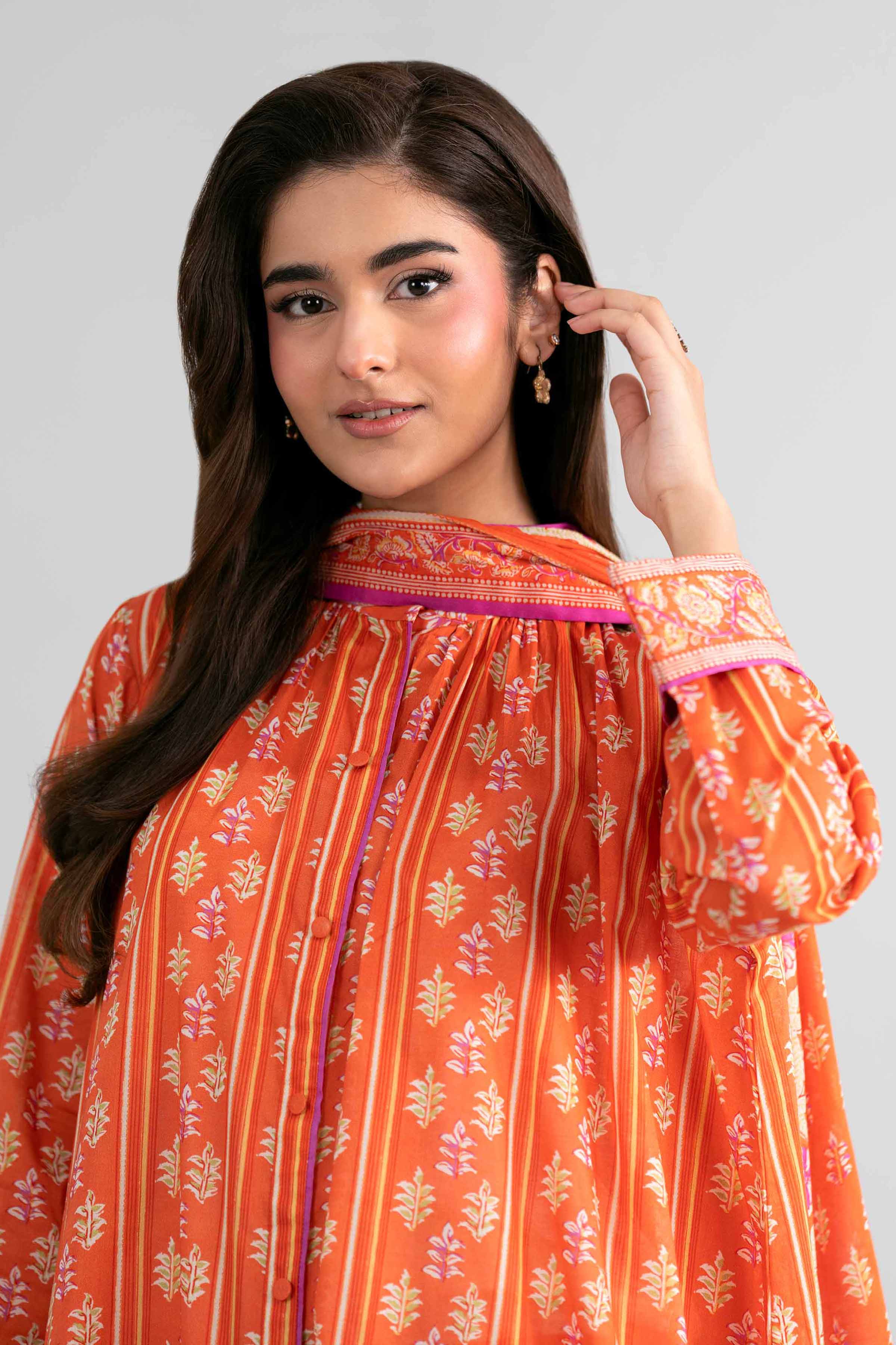 3 Piece - Printed Suit - 42601974 for Women - Unstitched Collection | Nishat | Shop Online
