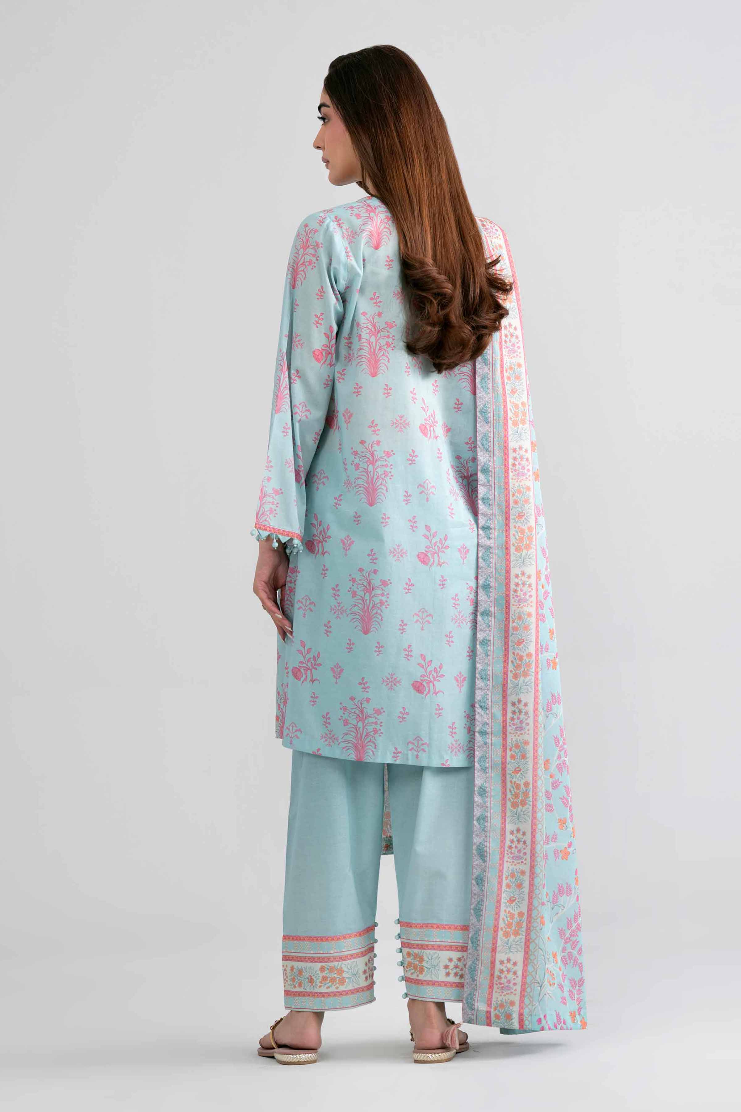 3 Piece - Printed Suit - 42601976 for Women - Unstitched Collection | Nishat | Shop Online
