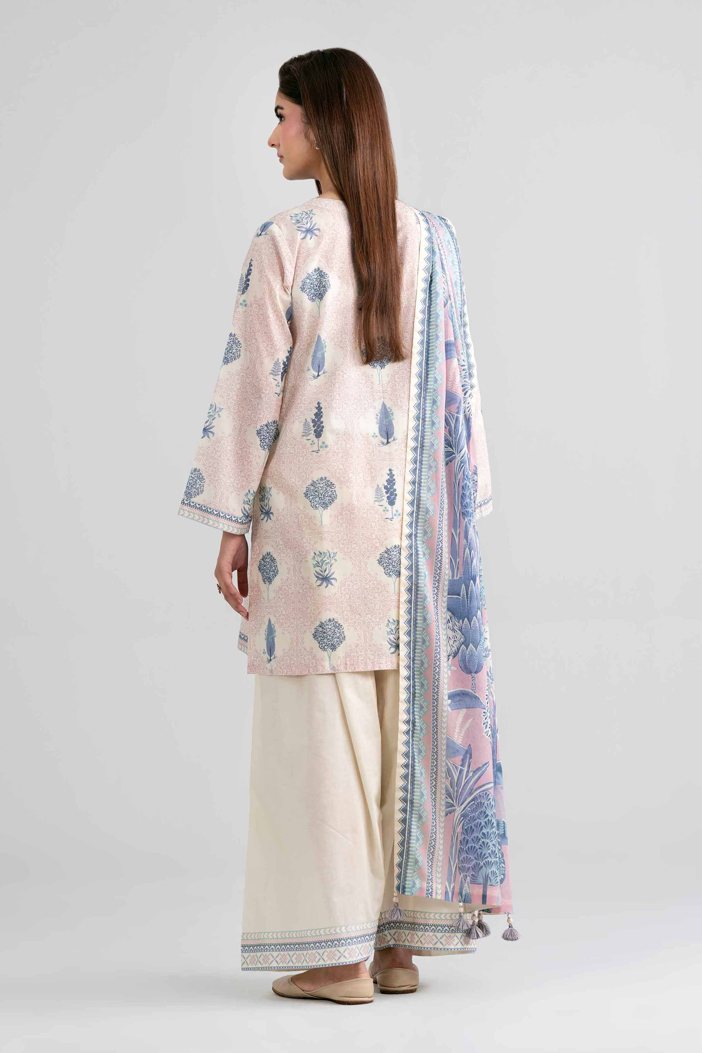 3 Piece - Printed Suit - 42601977 for Women - Unstitched Collection | Nishat | Shop Online