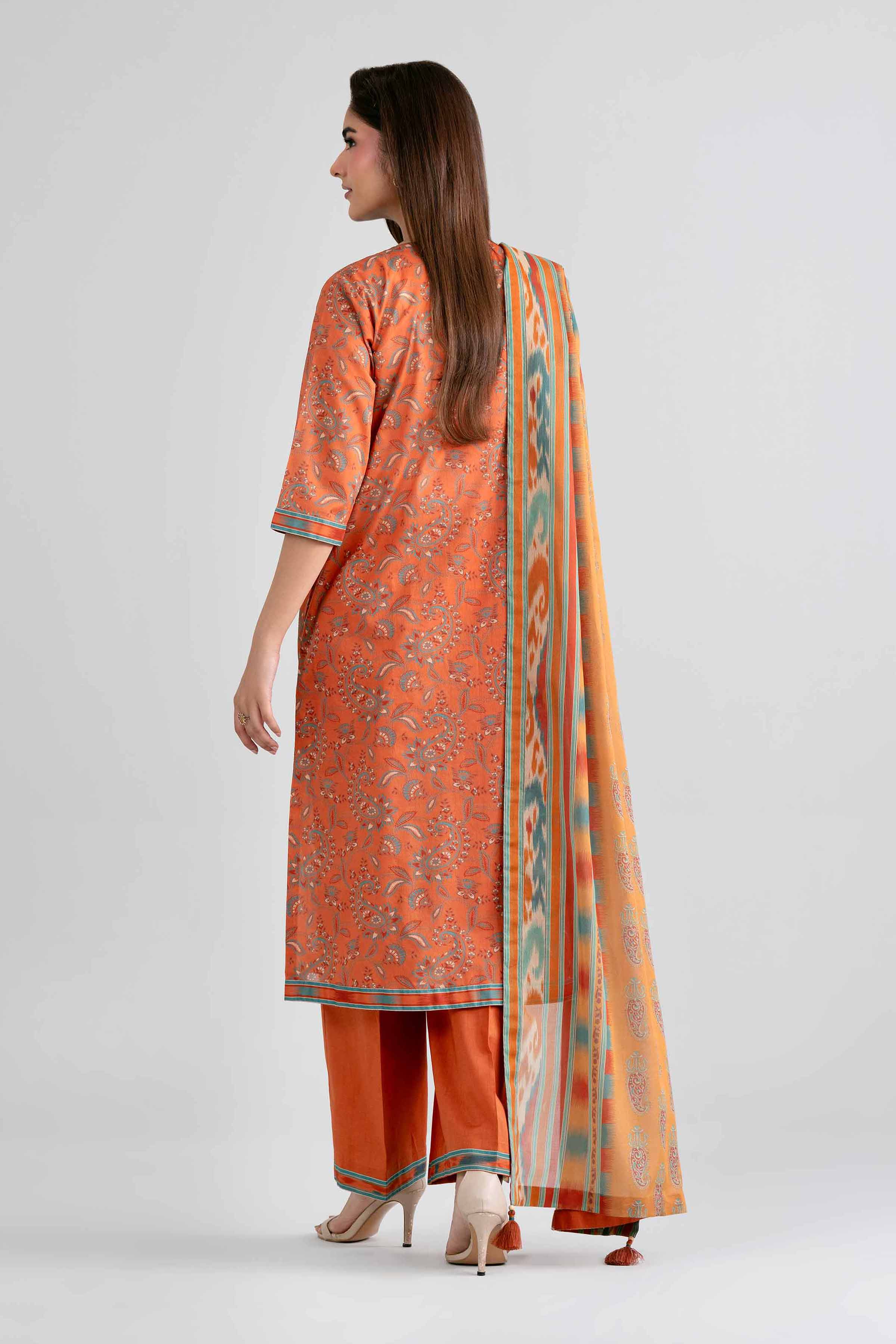 3 Piece - Printed Suit - 42601980 for Women - Unstitched Collection | Nishat | Shop Online