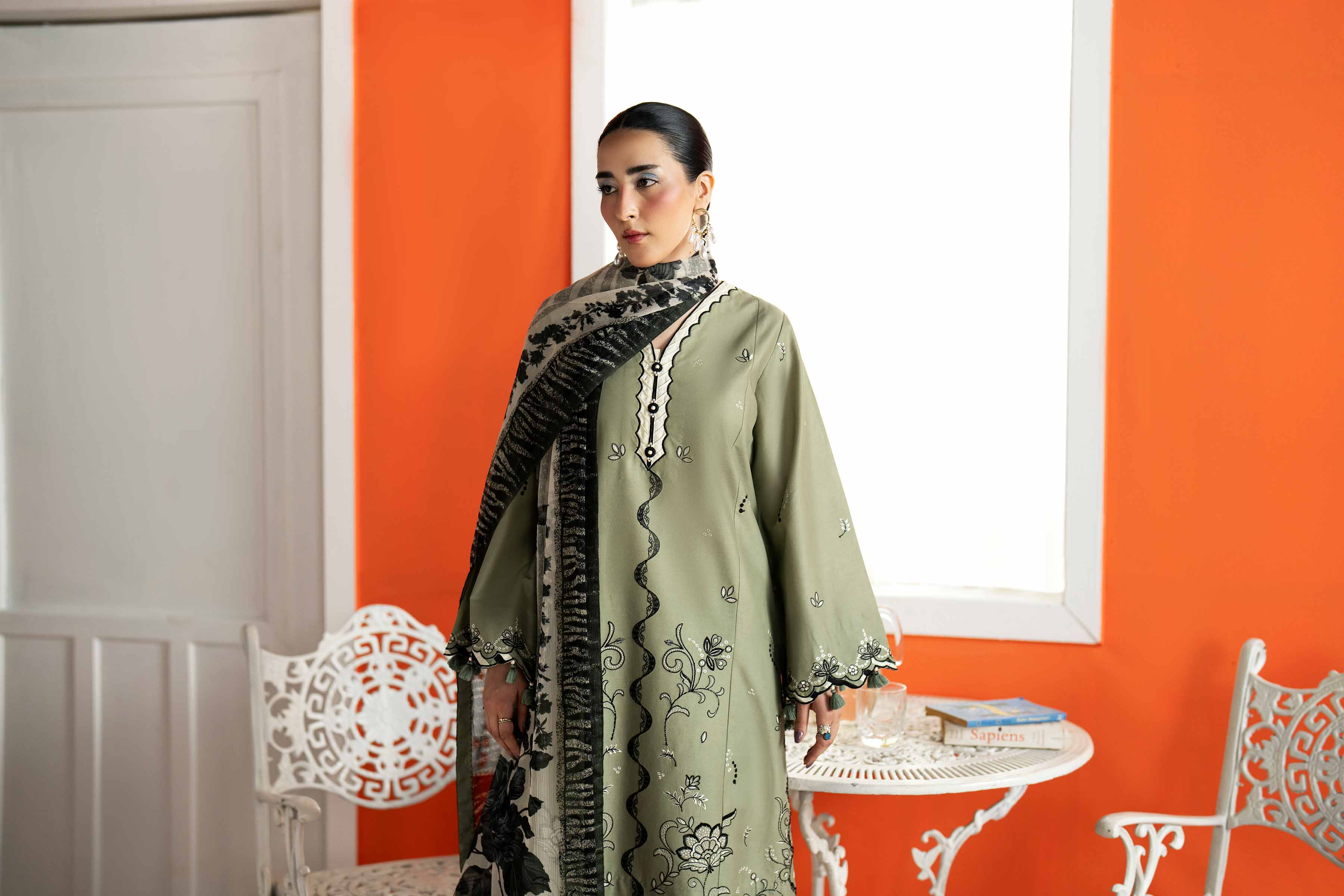 3 Piece - Digital Printed Embroidered Suit - 42601985 for Women - Unstitched Collection | Nishat | Shop Online