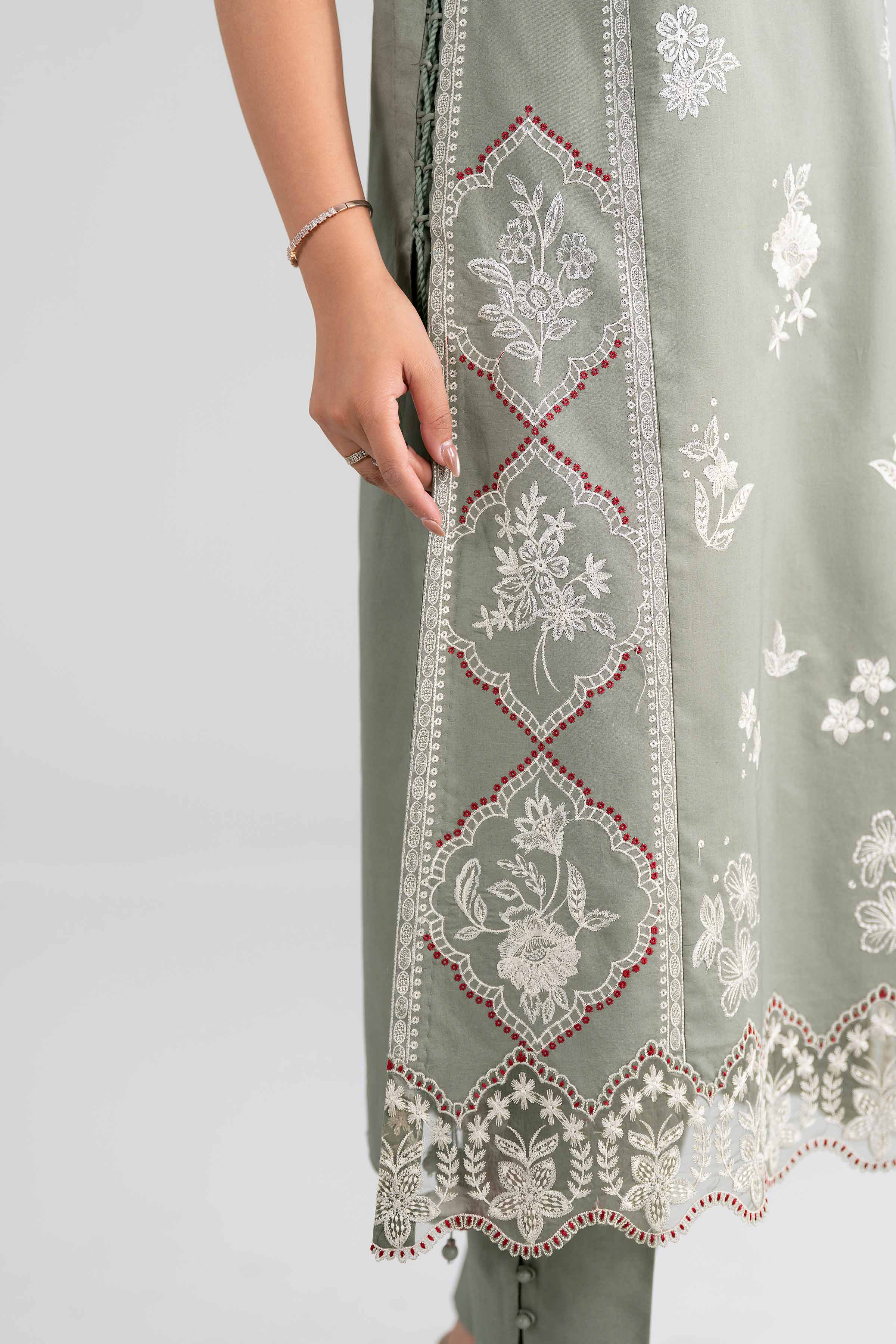 3 Piece - Digital Printed Embroidered Suit - 42601989 for Women - Unstitched Collection | Nishat | Shop Online