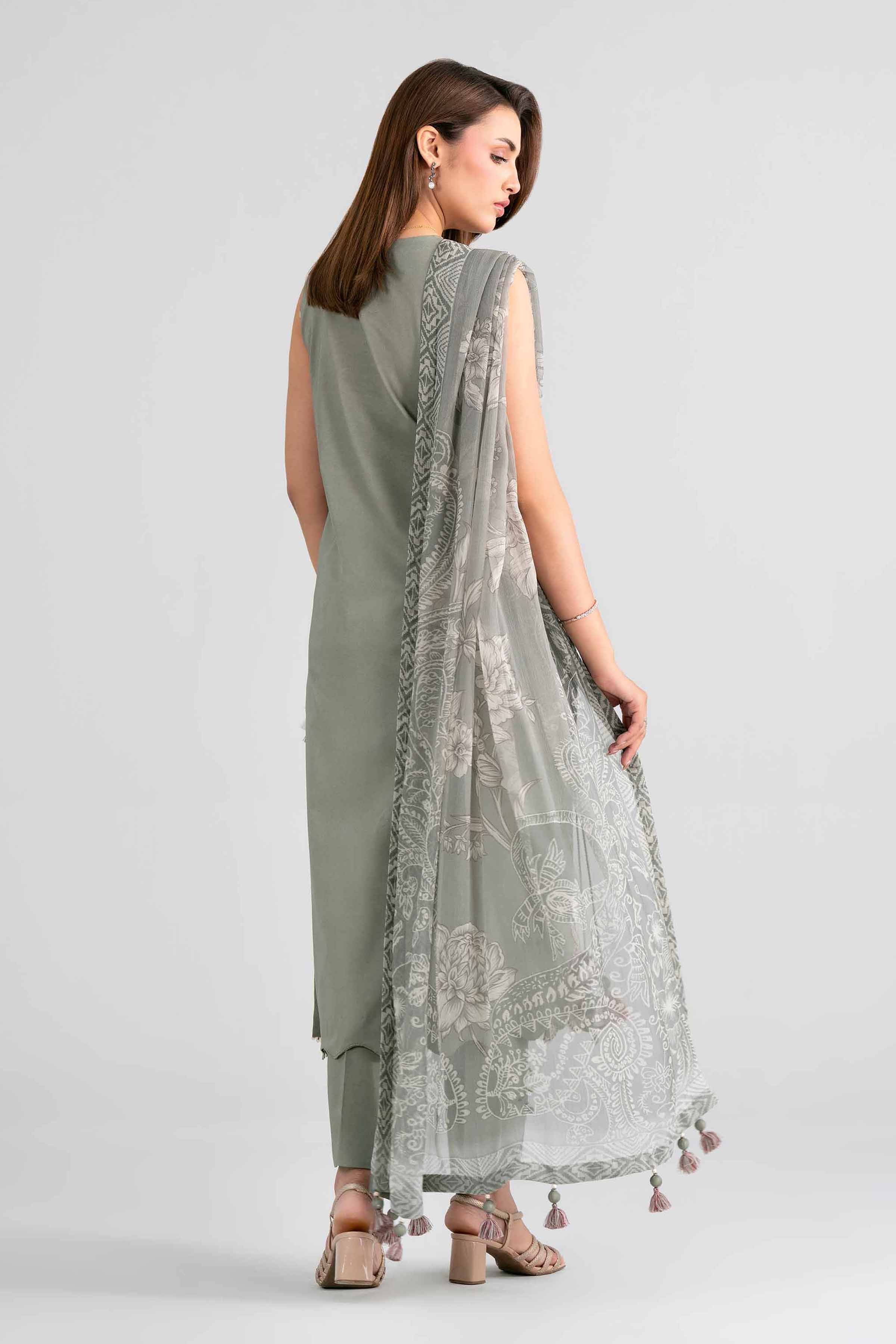 3 Piece - Digital Printed Embroidered Suit - 42601989 for Women - Unstitched Collection | Nishat | Shop Online