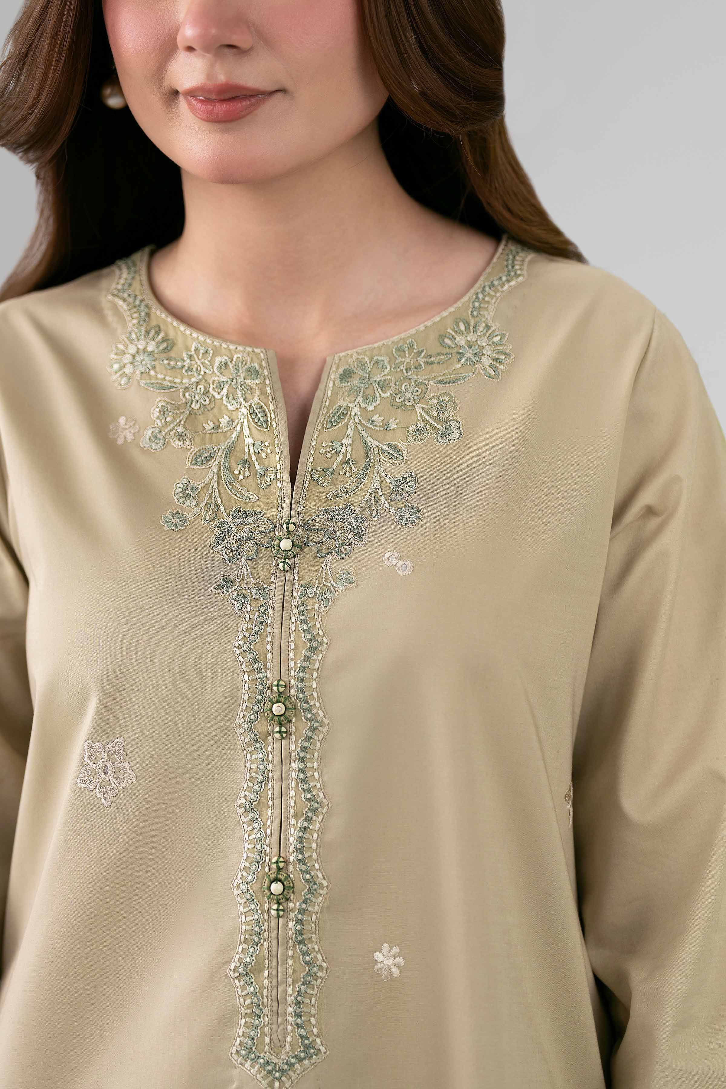 3 Piece - Embroidered Suit - 42601990 for Women - Unstitched Collection | Nishat | Shop Online