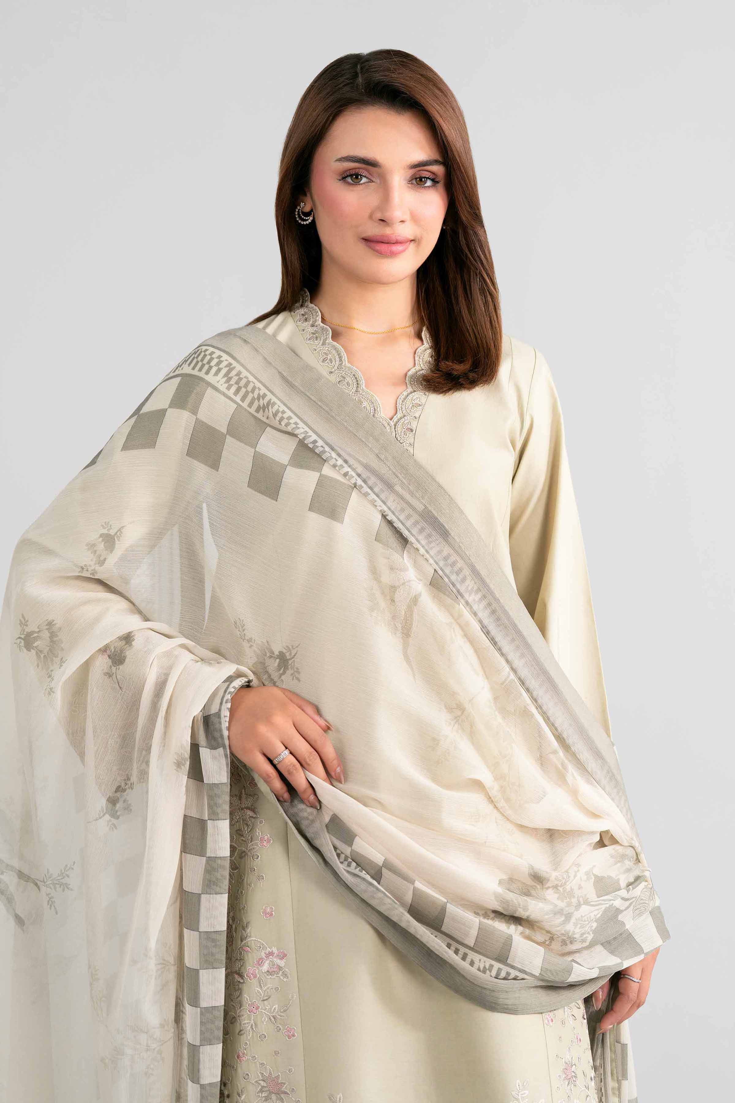 3 Piece - Digital Printed Embroidered Suit - 42601992 for Women - Unstitched Collection | Nishat | Shop Online