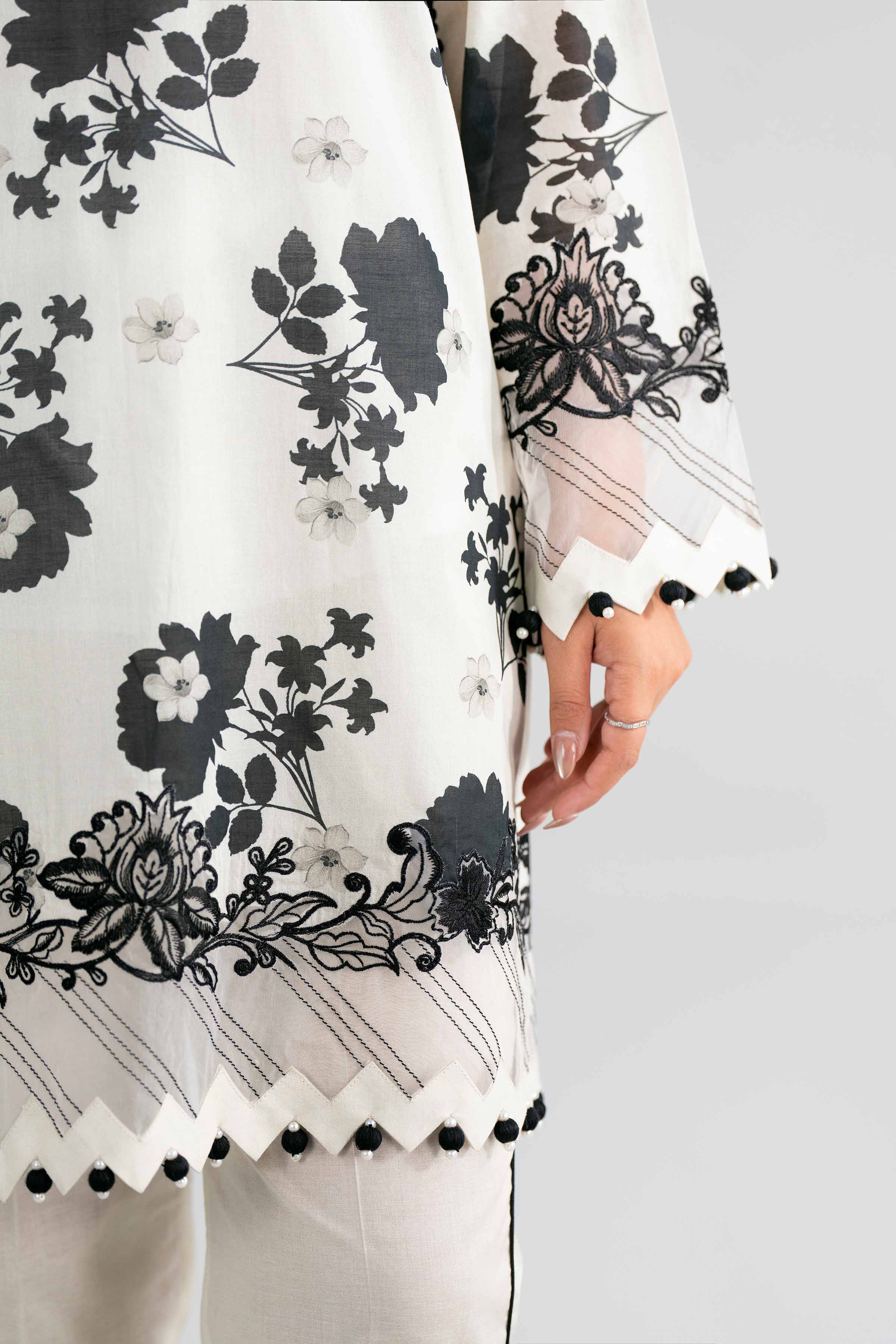 3 Piece - Digital Printed Embroidered Suit - 42601996 for Women - Unstitched Collection | Nishat | Shop Online