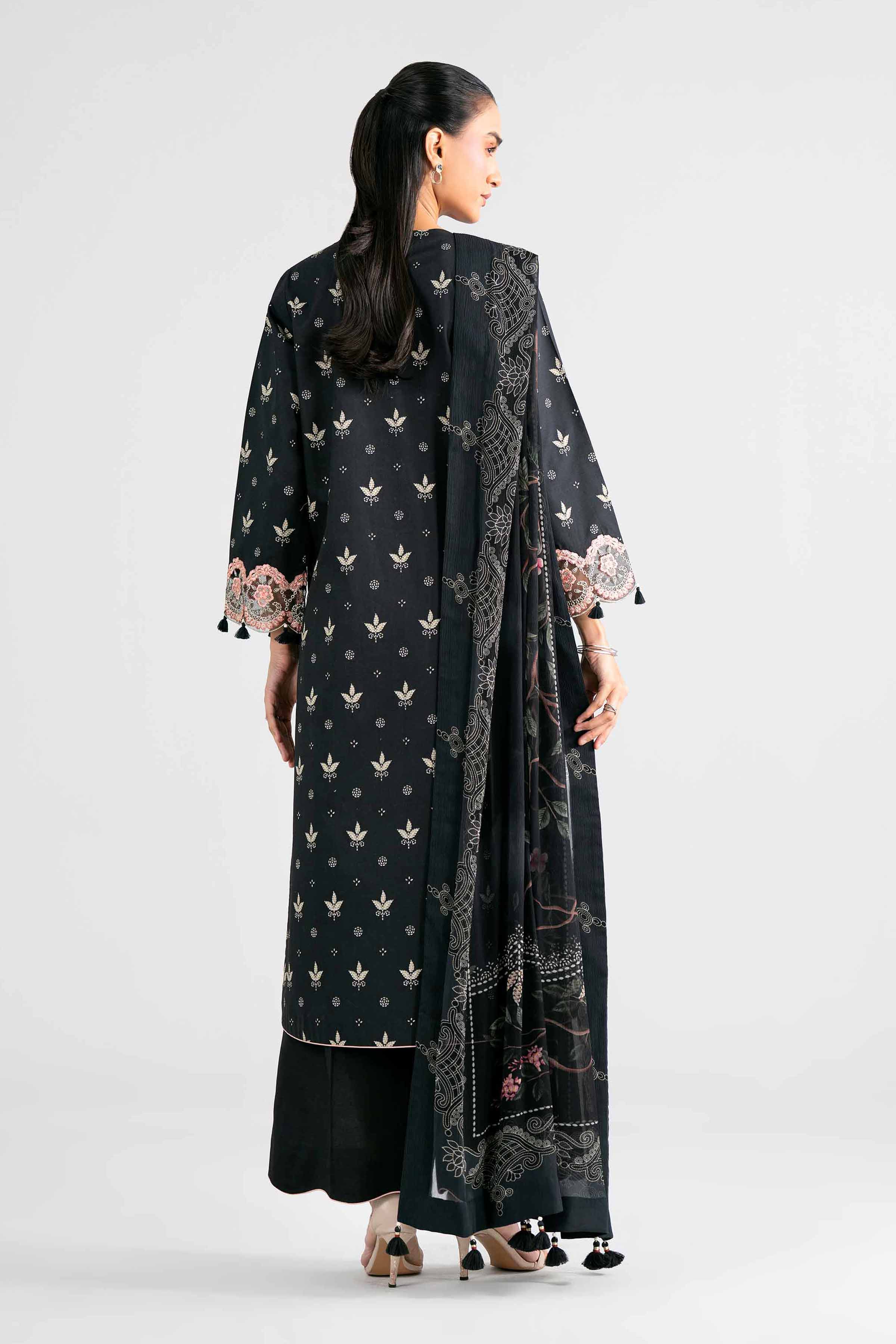 3 Piece - Digital Printed Embroidered Suit - 42602000 for Women - Unstitched Collection | Nishat | Shop Online