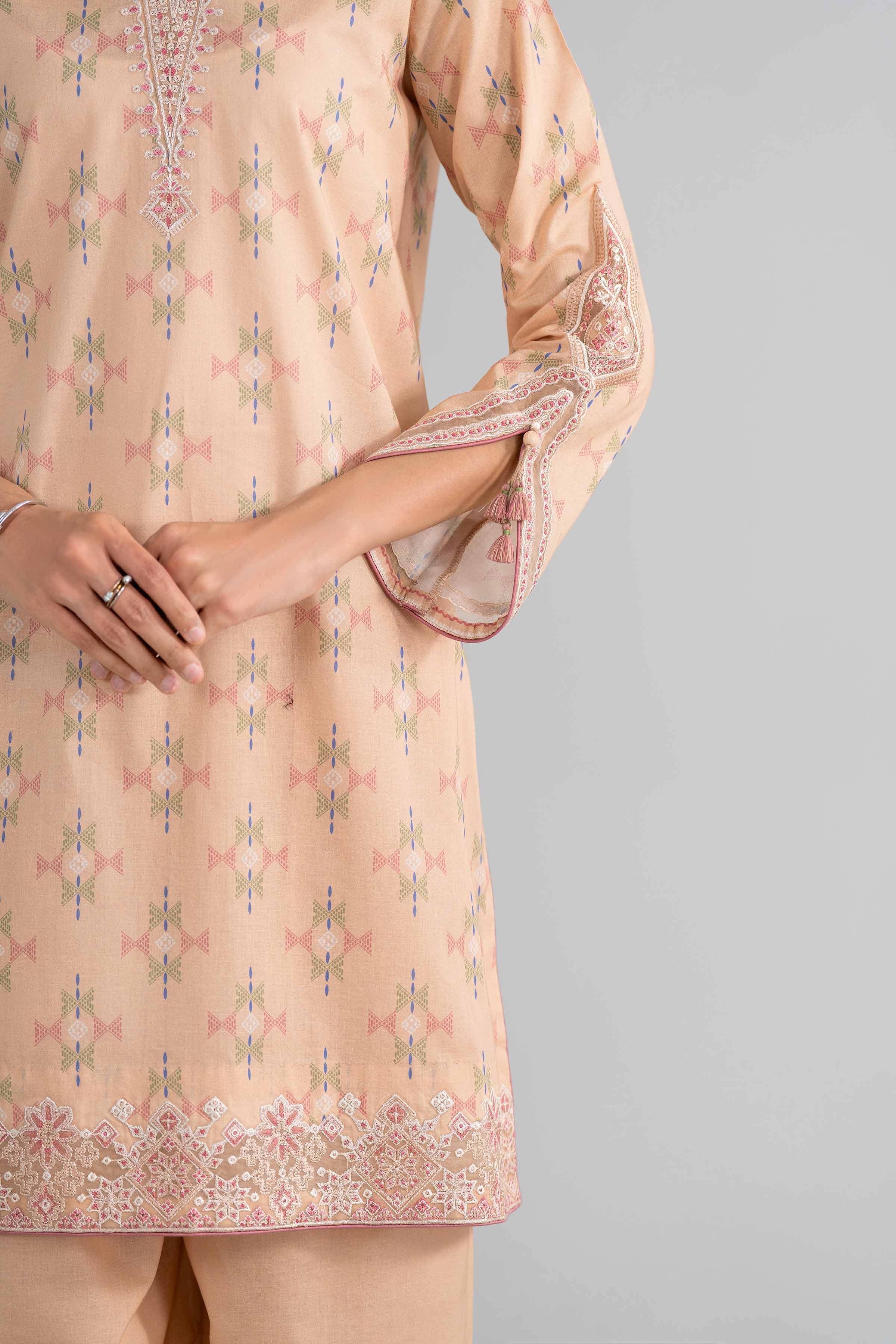 3 Piece - Printed Embroidered Suit - 42602015 for Women - Unstitched Collection | Nishat | Shop Online