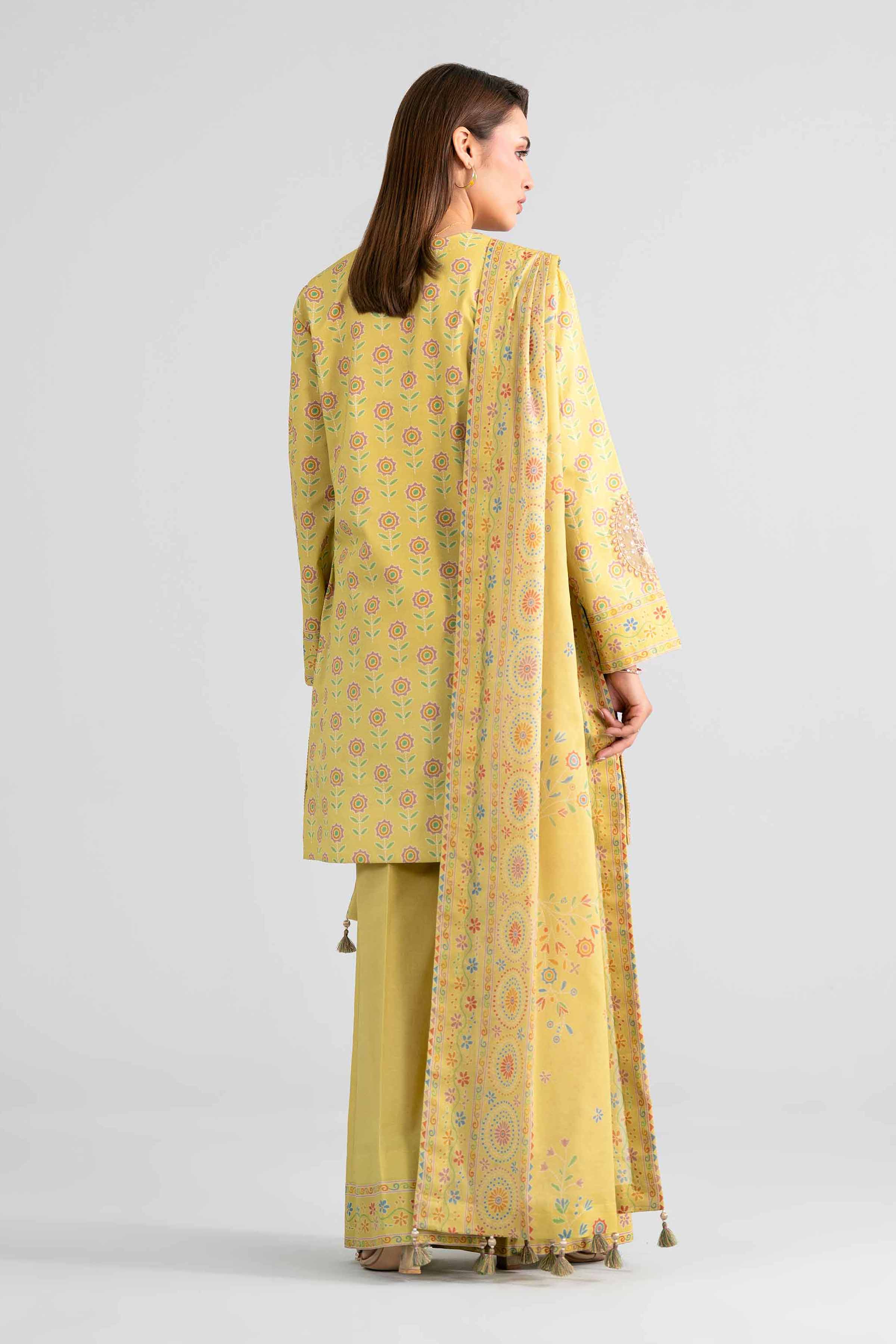 3 Piece - Printed Embroidered Suit - 42602018 for Women - Unstitched Collection | Nishat | Shop Online
