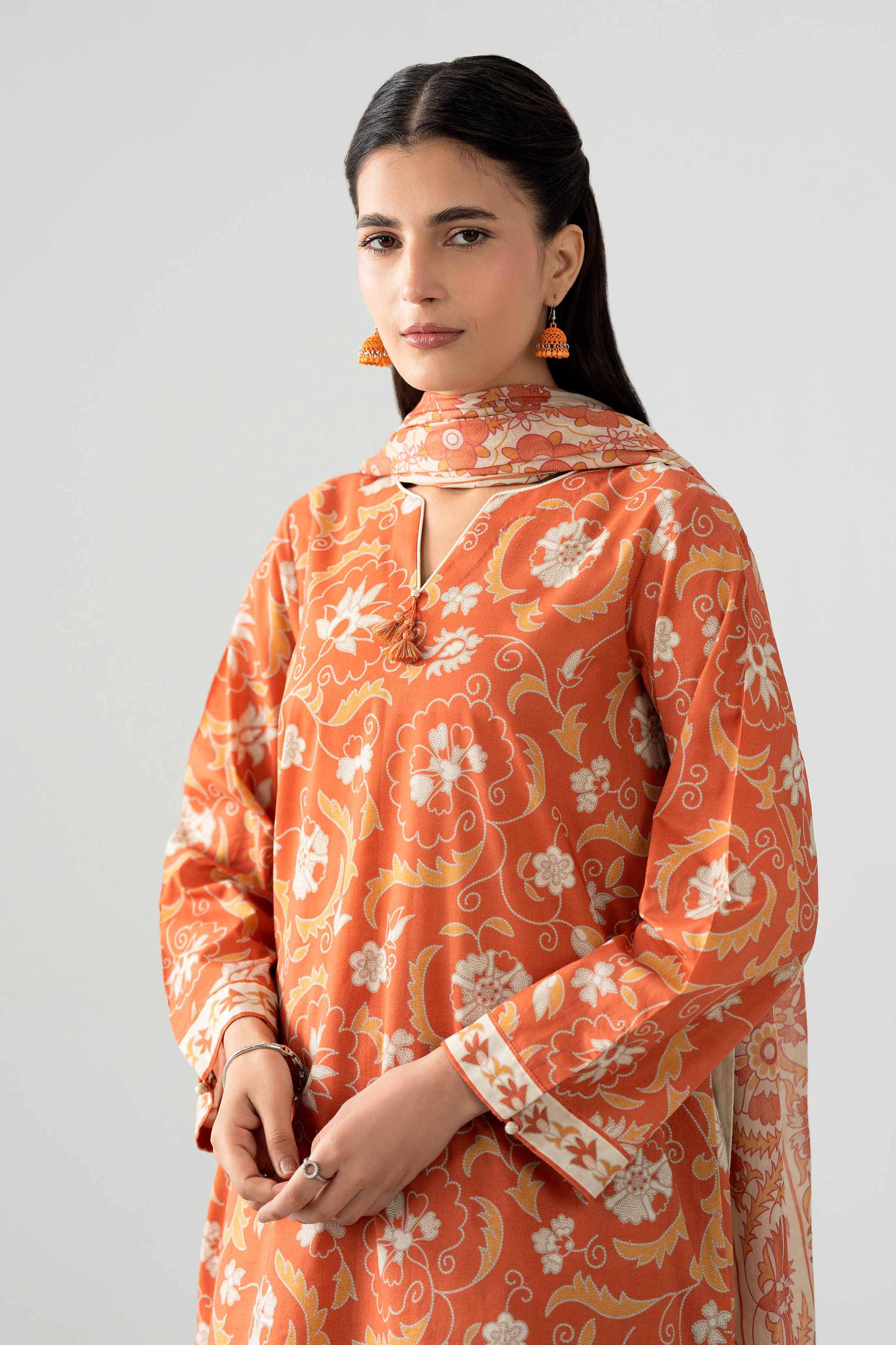 3 Piece - Printed Suit - 42602030 for Women - Unstitched Collection | Nishat | Shop Online