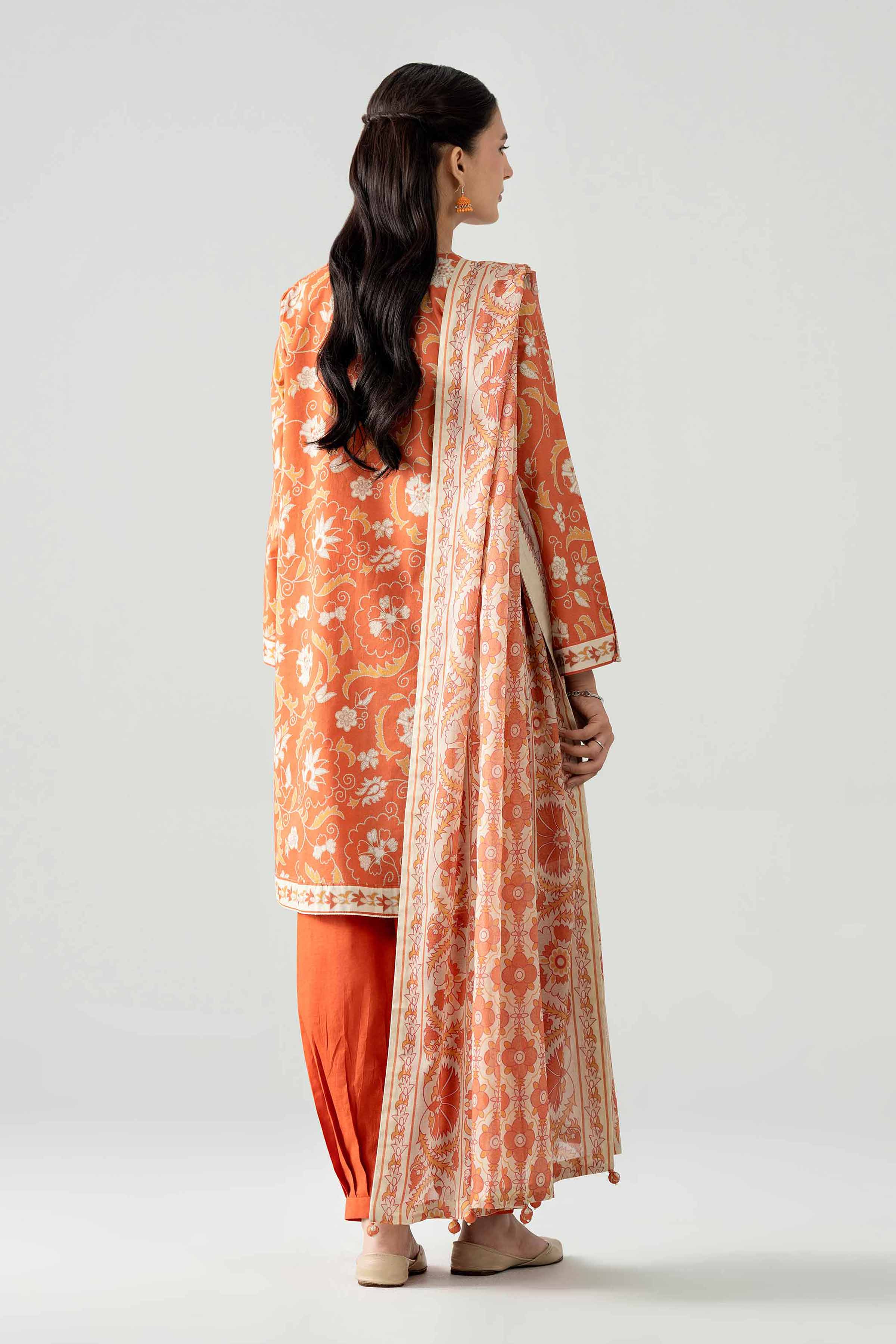 3 Piece - Printed Suit - 42602030 for Women - Unstitched Collection | Nishat | Shop Online
