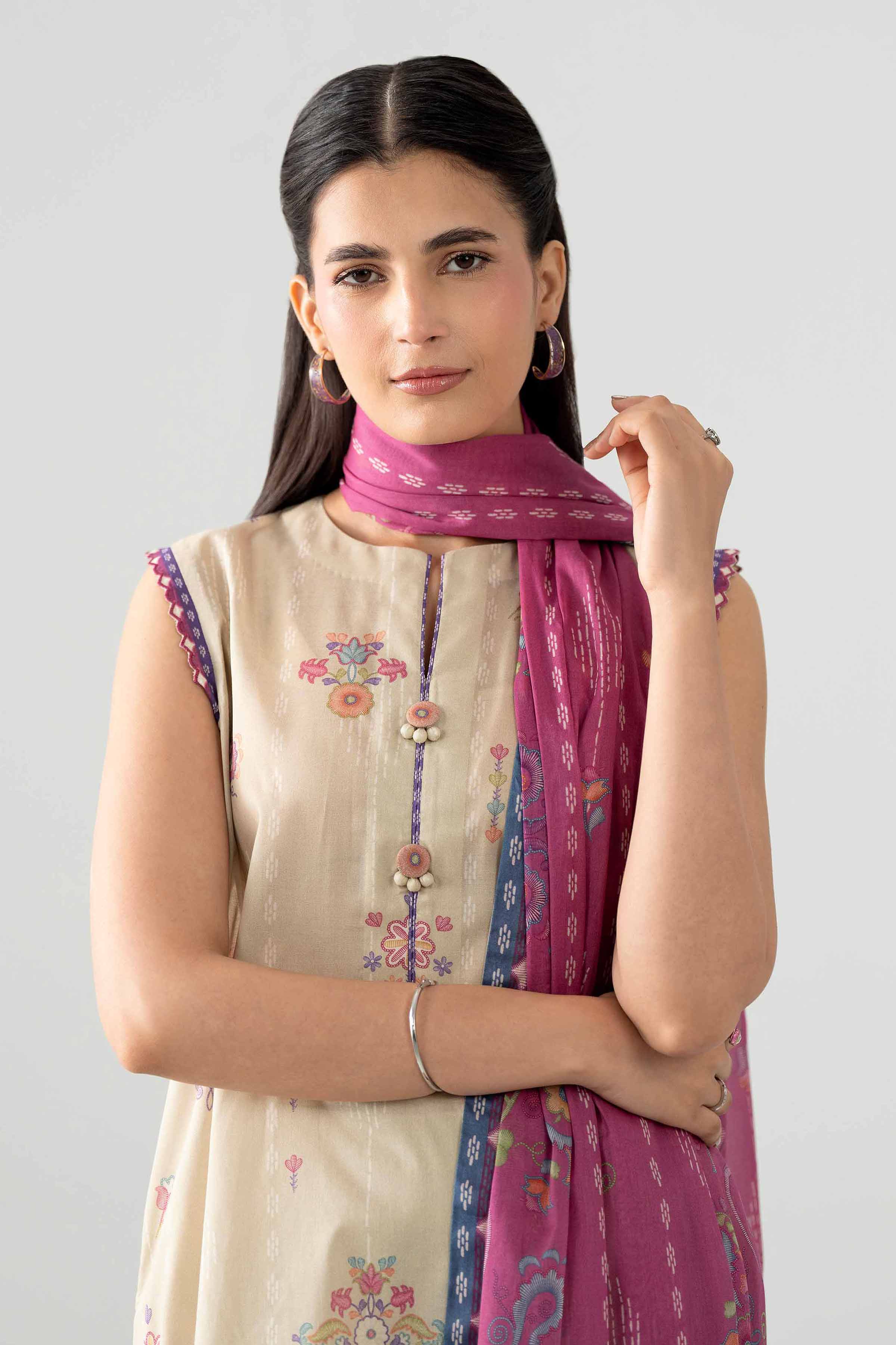 3 Piece - Printed Suit - 42602032 for Women - Unstitched Collection | Nishat | Shop Online