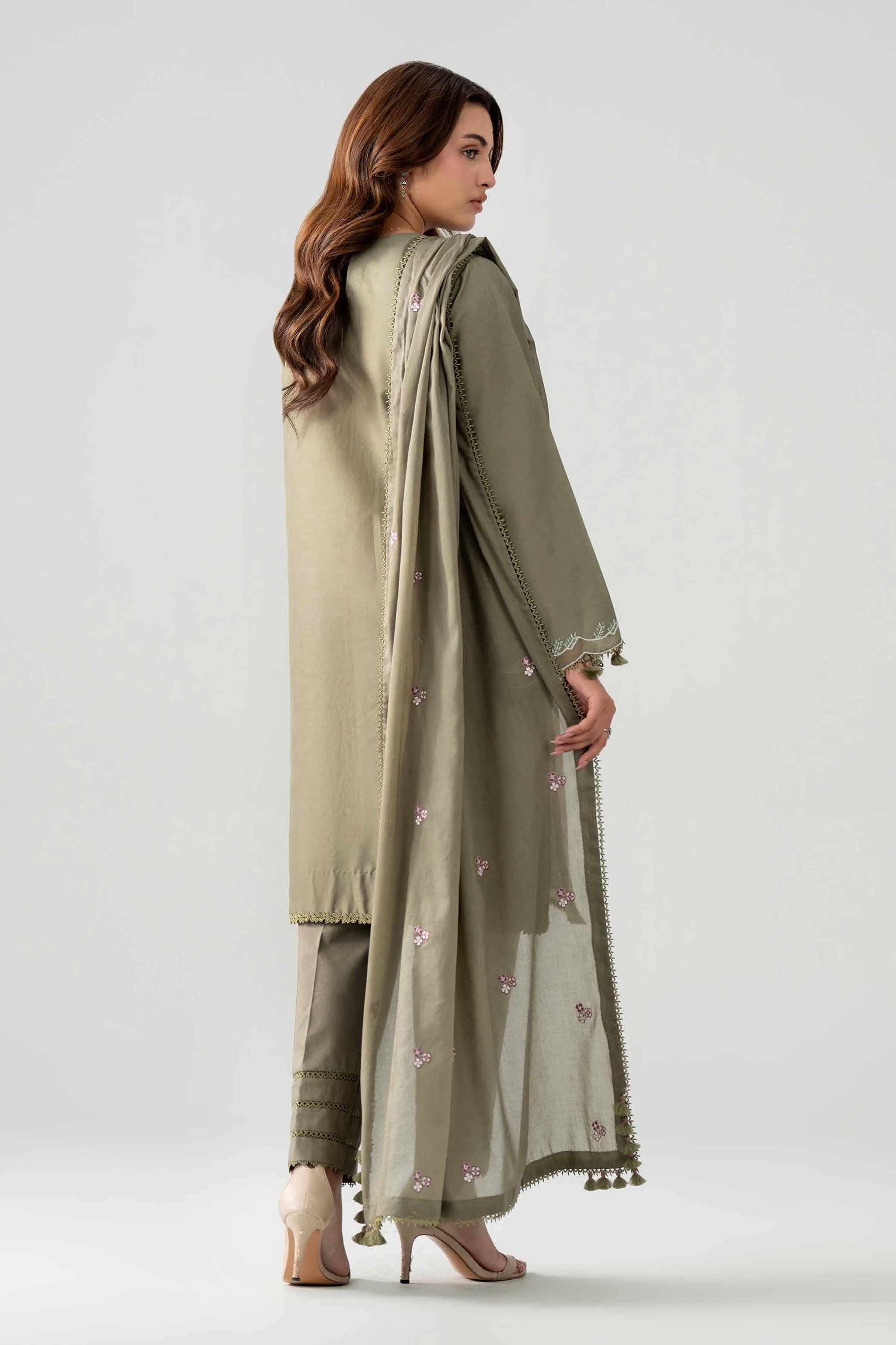 3 Piece - Embroidered Suit - 42602037 for Women - Unstitched Collection | Nishat | Shop Online