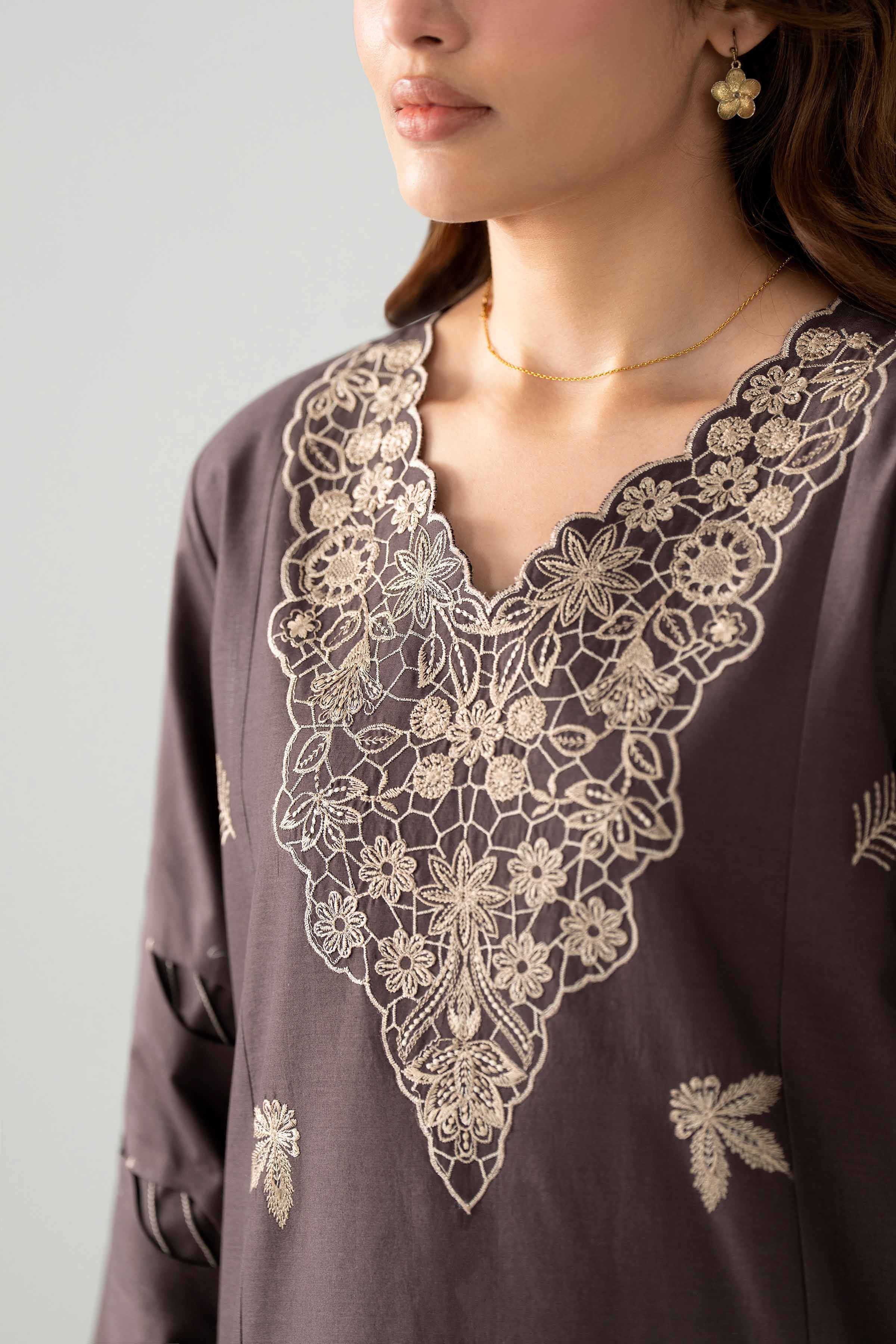 3 Piece - Embroidered Suit - 42602038 for Women - Unstitched Collection | Nishat | Shop Online