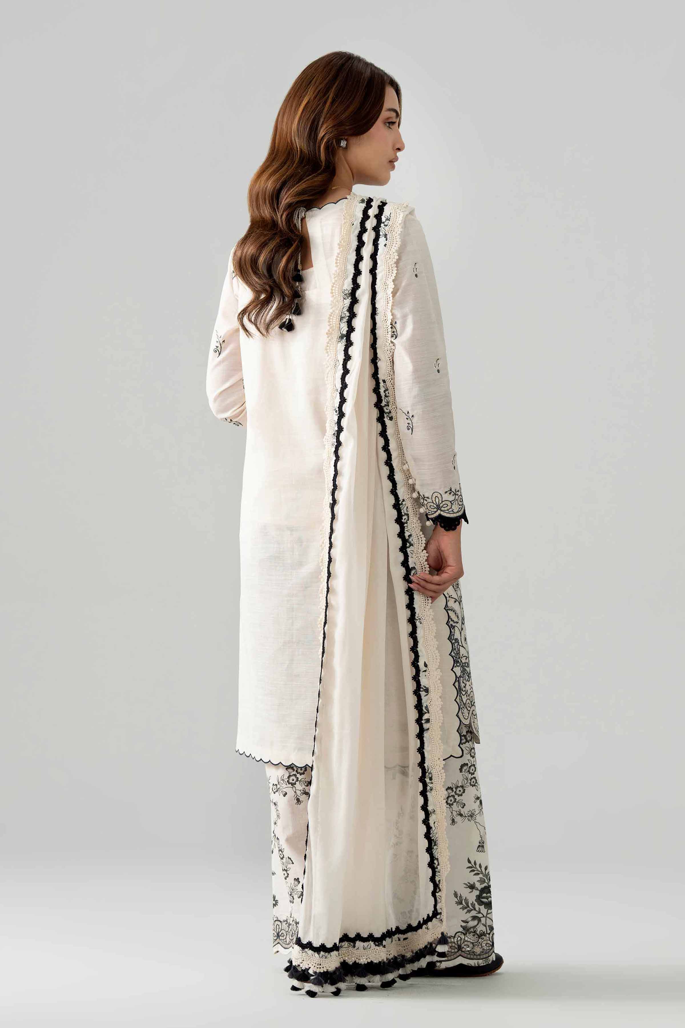 3 Piece - Printed Embroidered Suit - 42602039 for Women - Unstitched Collection | Nishat | Shop Online