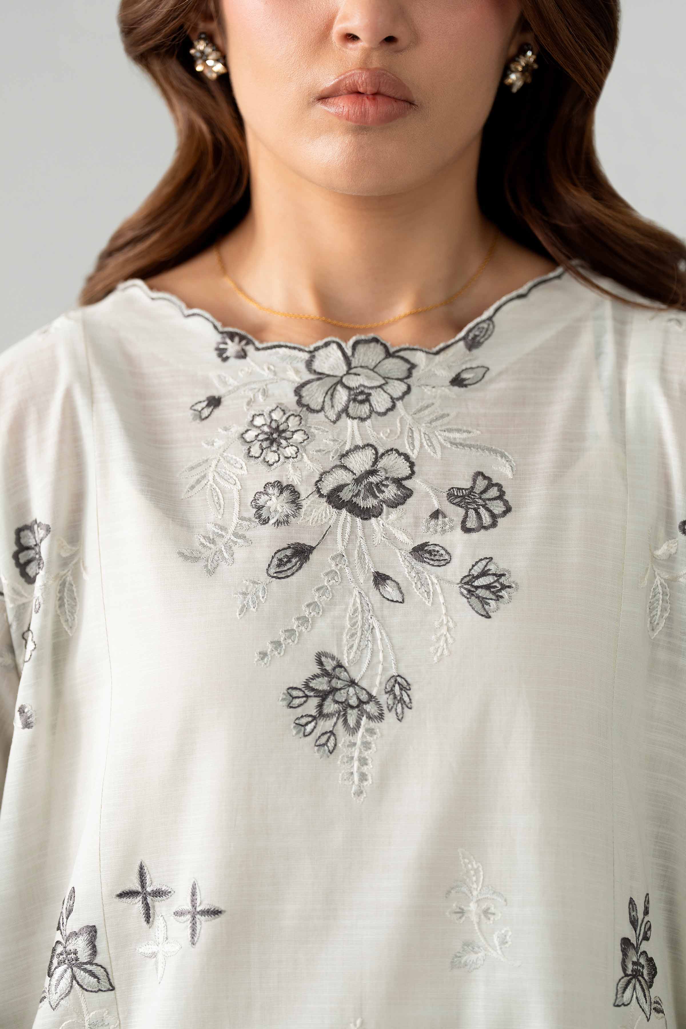 3 Piece - Printed Embroidered Suit - 42602042 for Women - Unstitched Collection | Nishat | Shop Online
