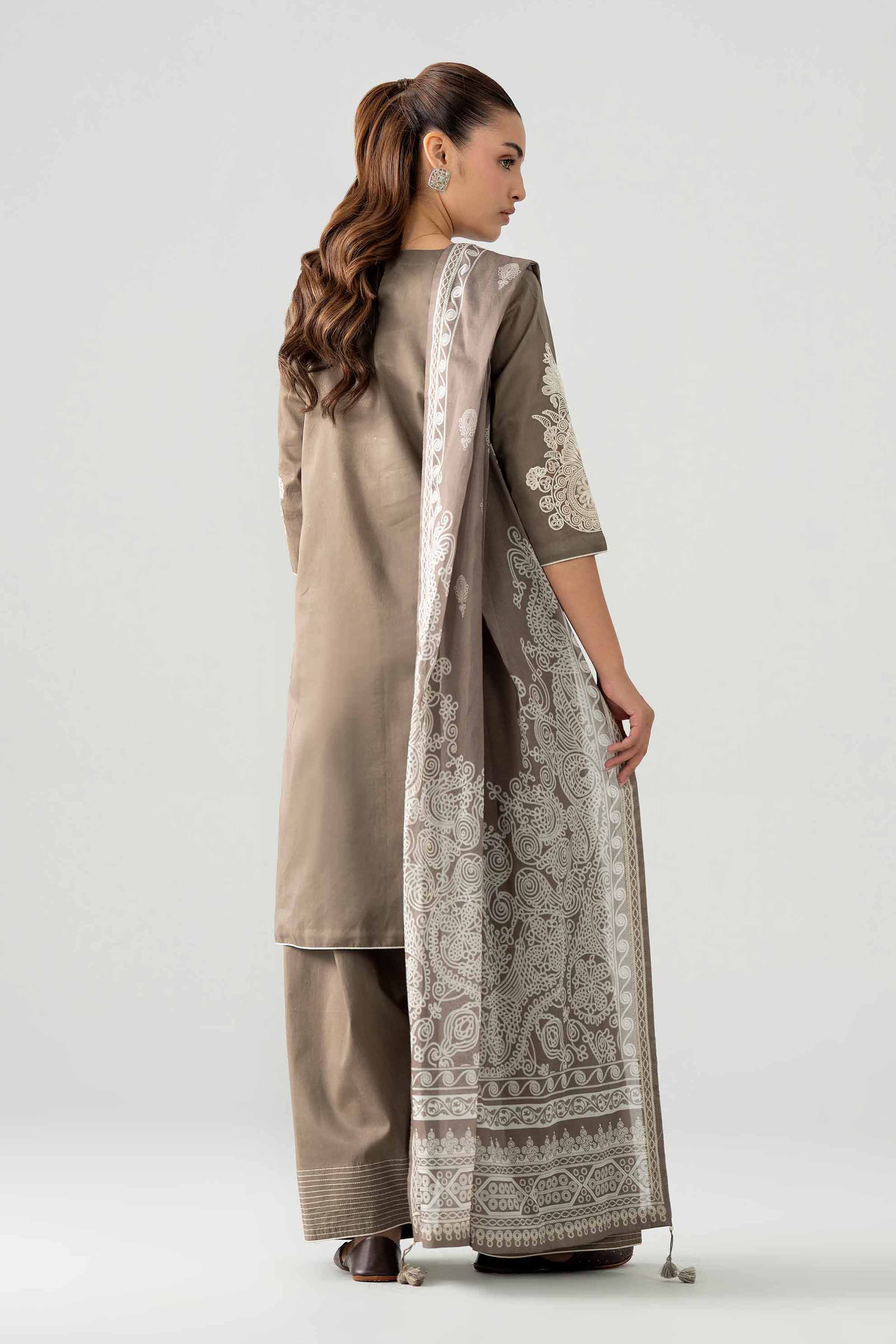 3 Piece - Digital Printed Embroidered Suit - 42602049 for Women - Unstitched Collection | Nishat | Shop Online