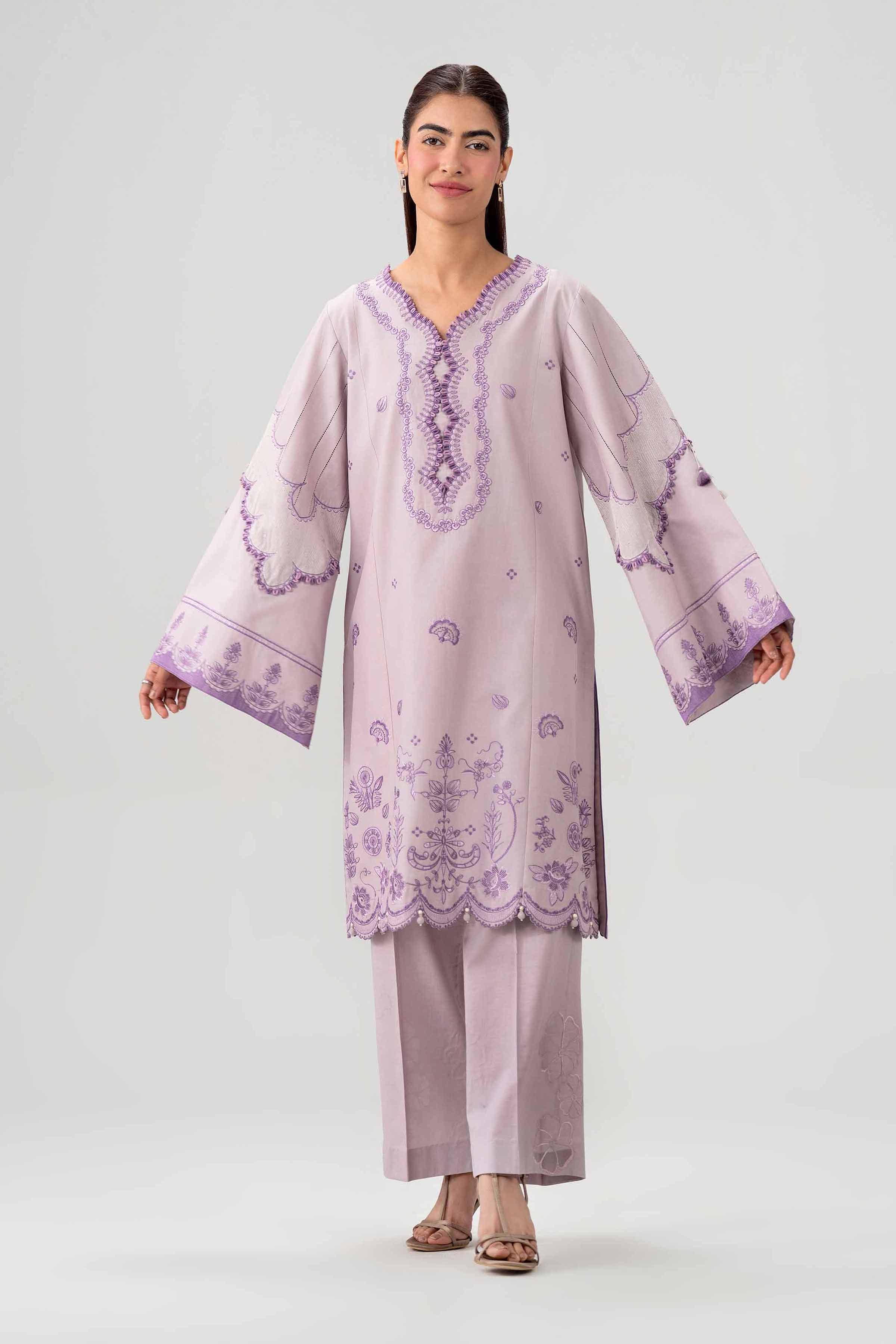2 Piece - Embroidered Suit - 42602076