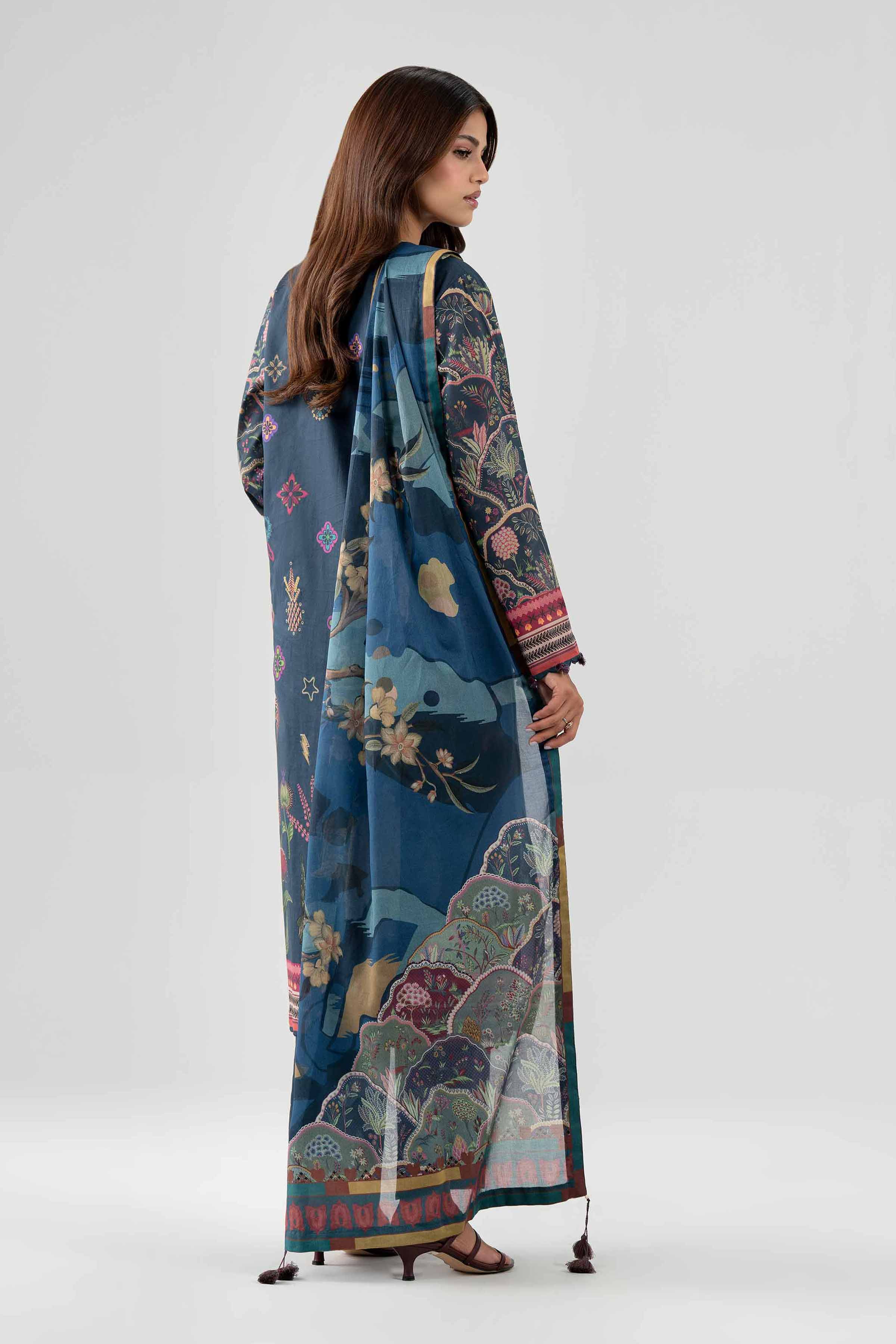 3 Piece - Digital Printed Suit - 42602104 for Women - Unstitched Collection | Nishat | Shop Online