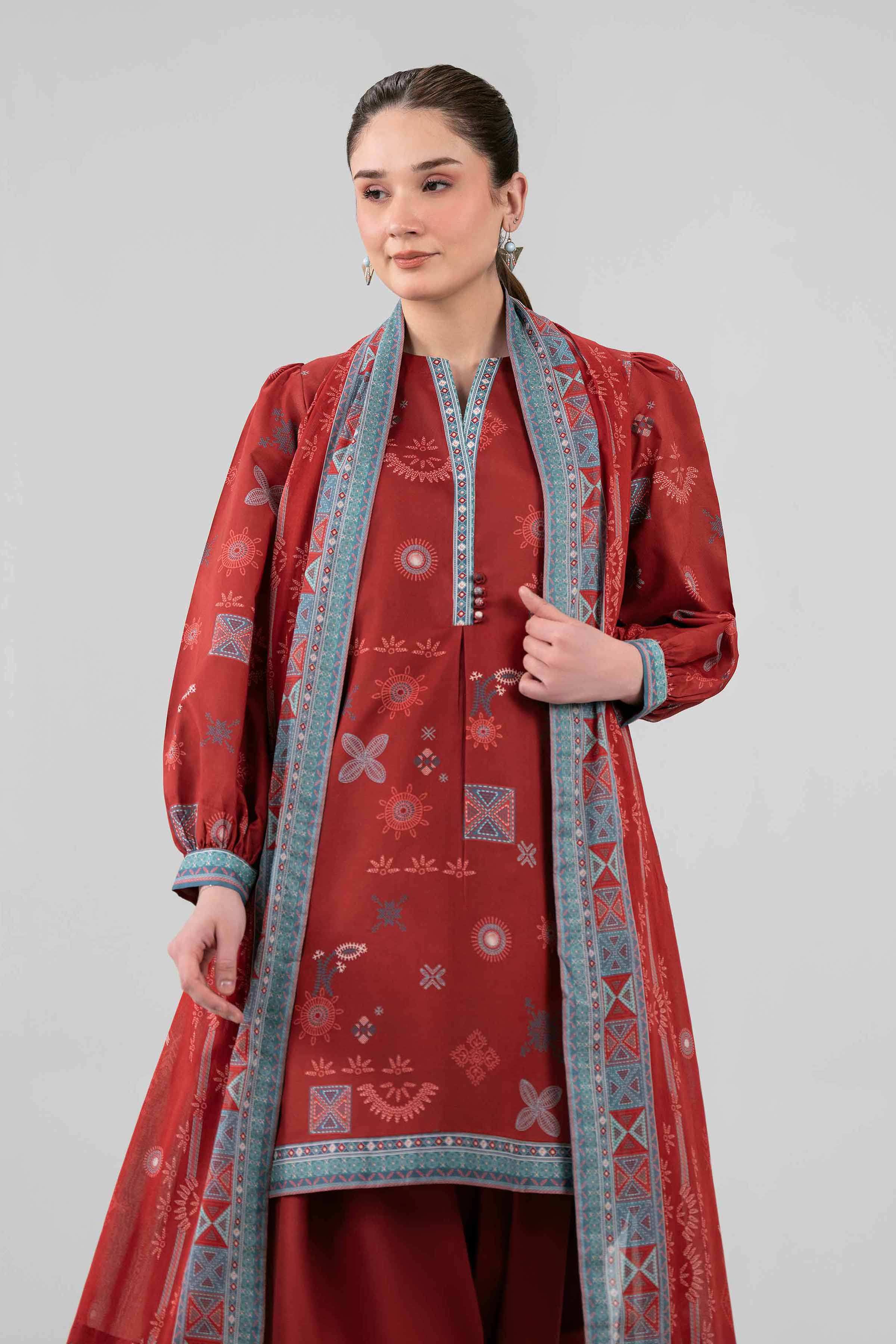 3 Piece - Printed Suit - 42602124