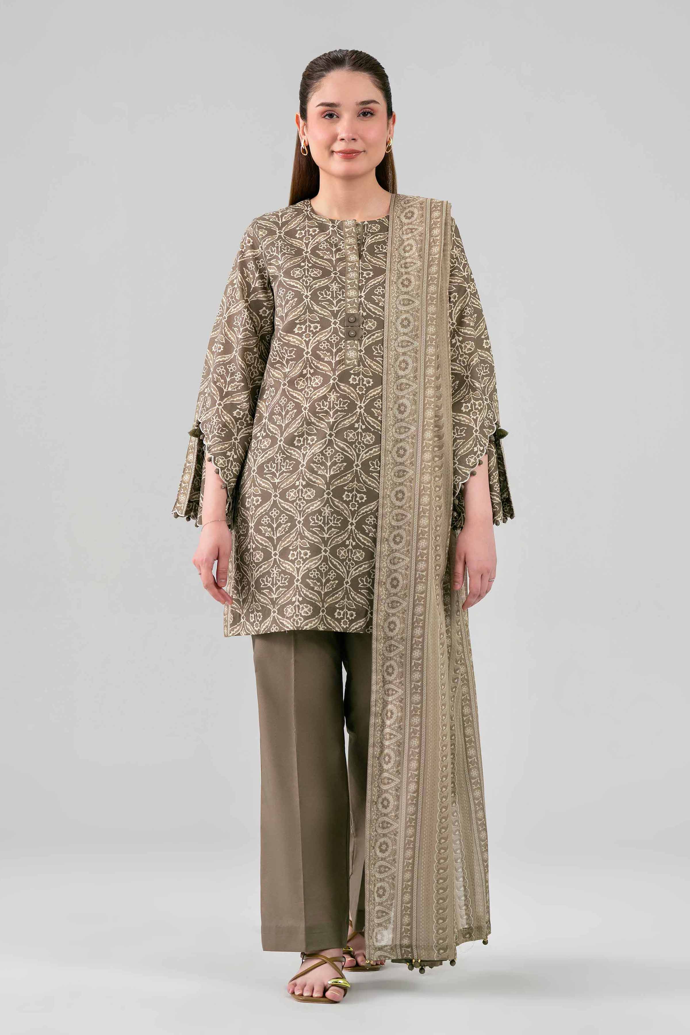 3 Piece - Printed Suit - 42602129