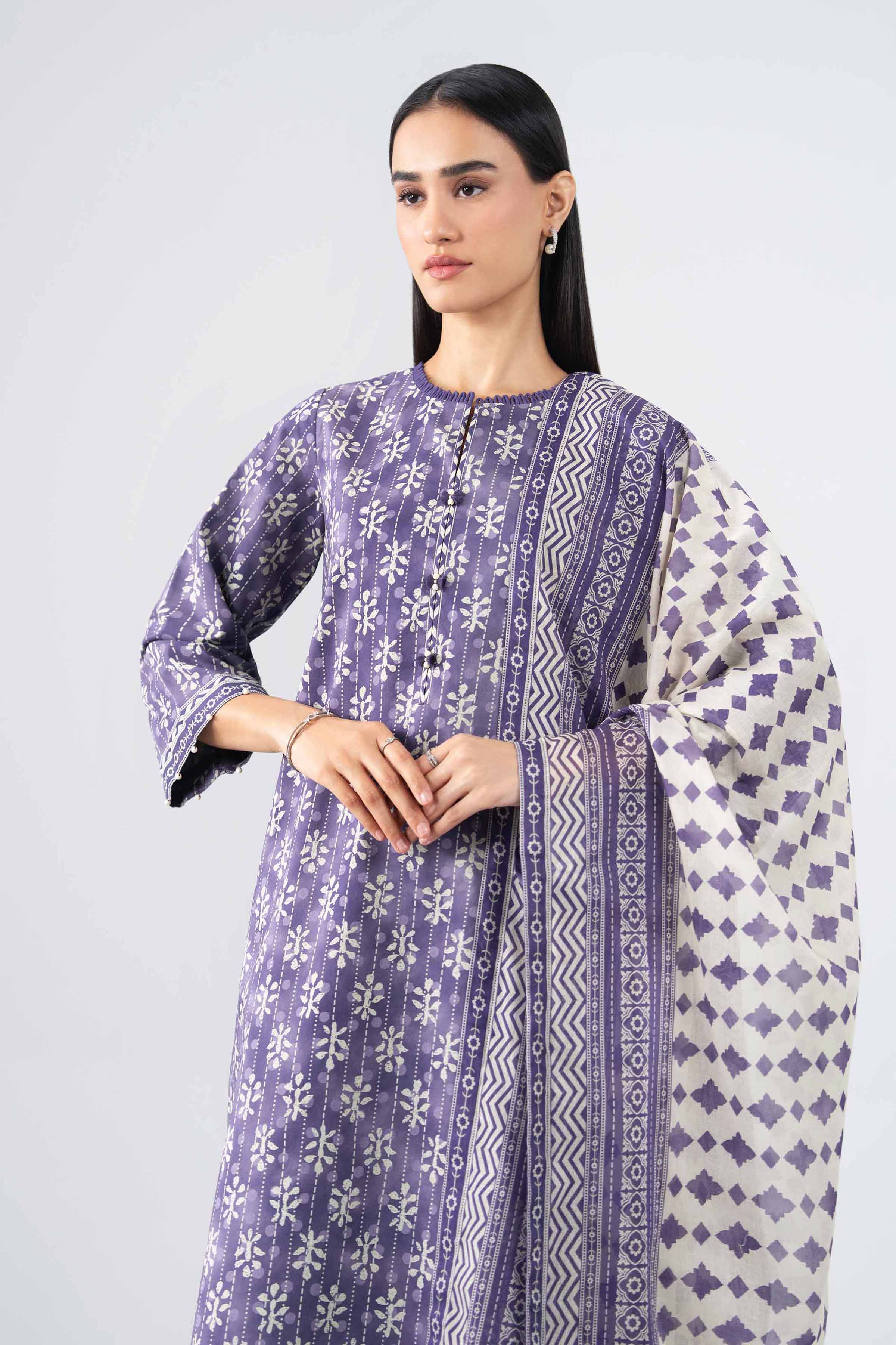 3 Piece - Printed Suit - 42602130